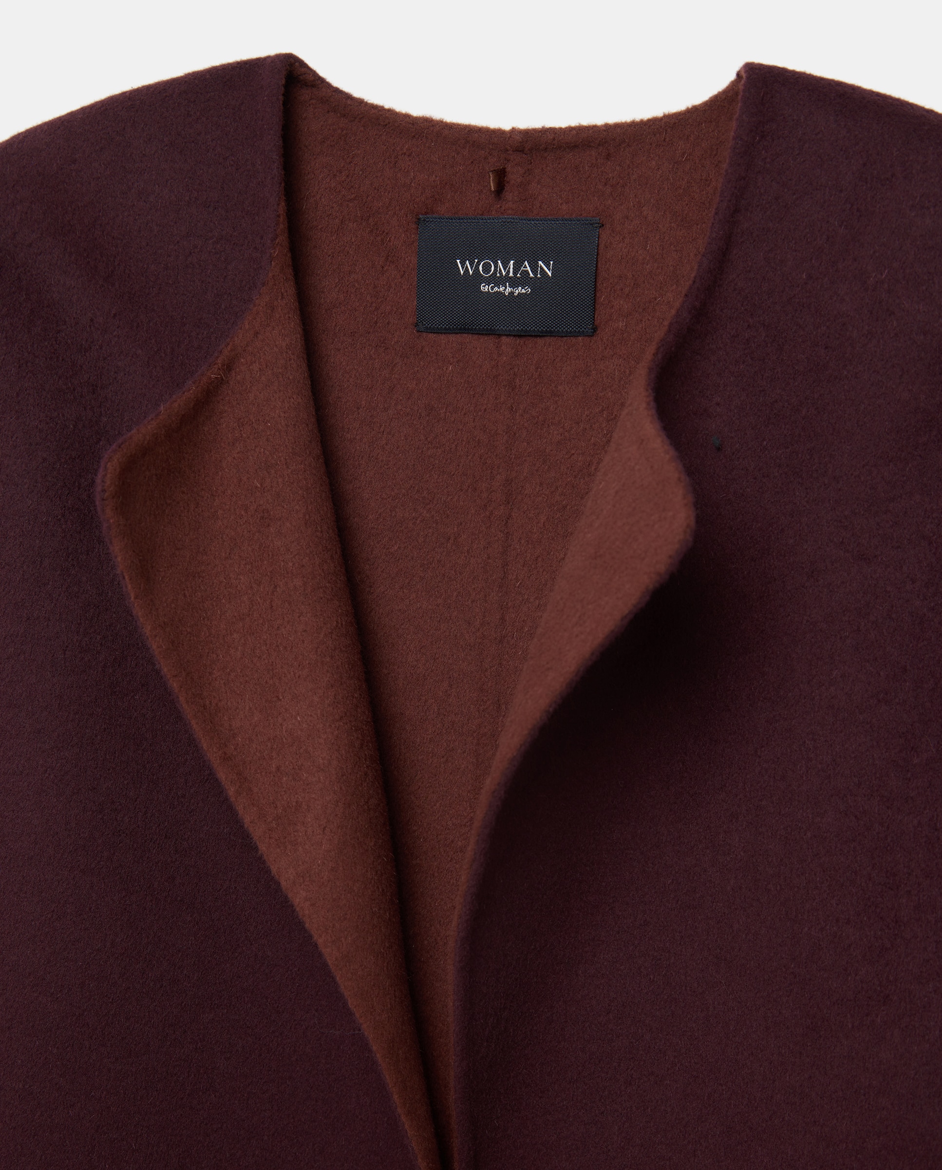 Sobretudo Hand Made Comprido Bordeaux-6