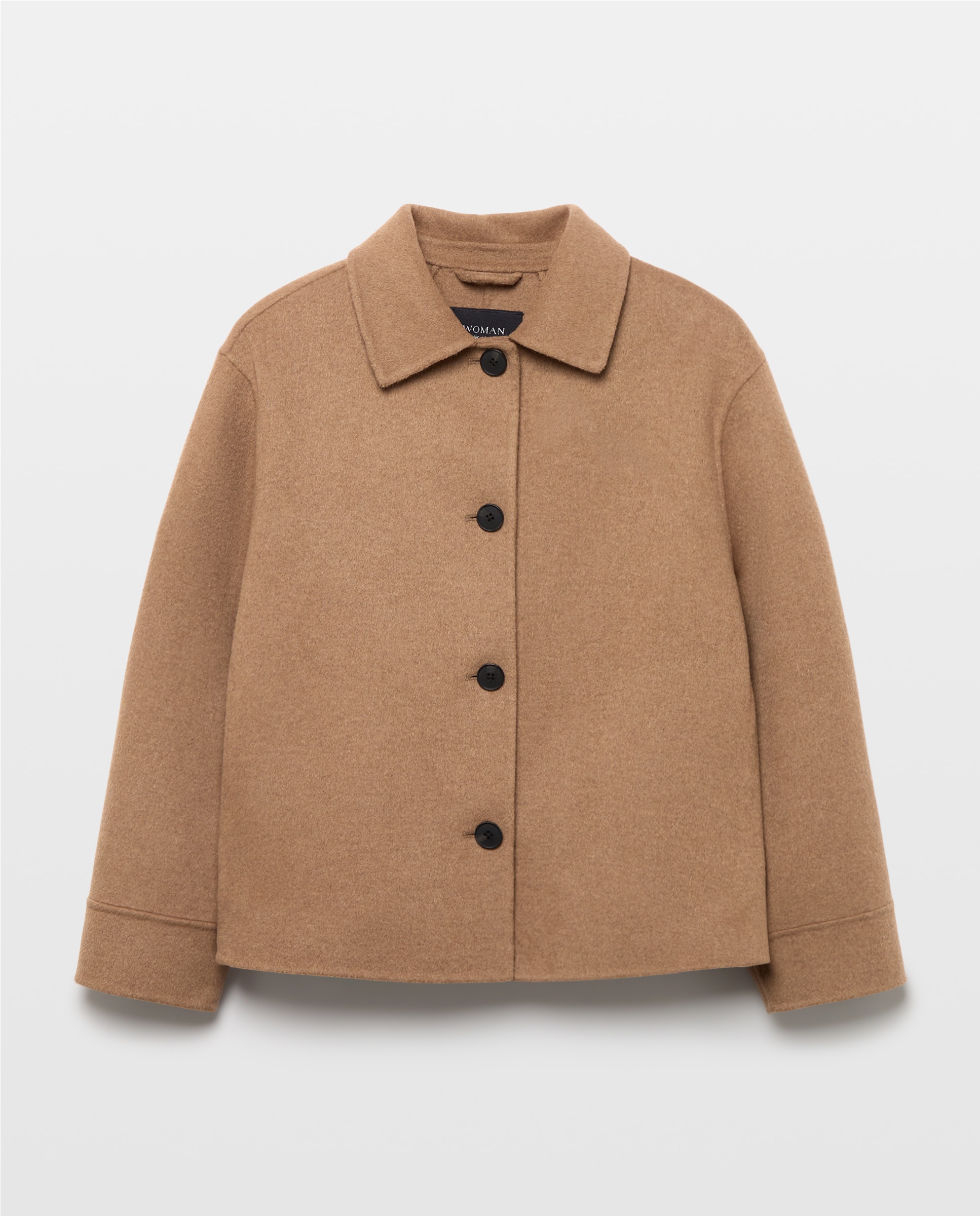 Sobretudo Hand Made Curto 730 Camel-5