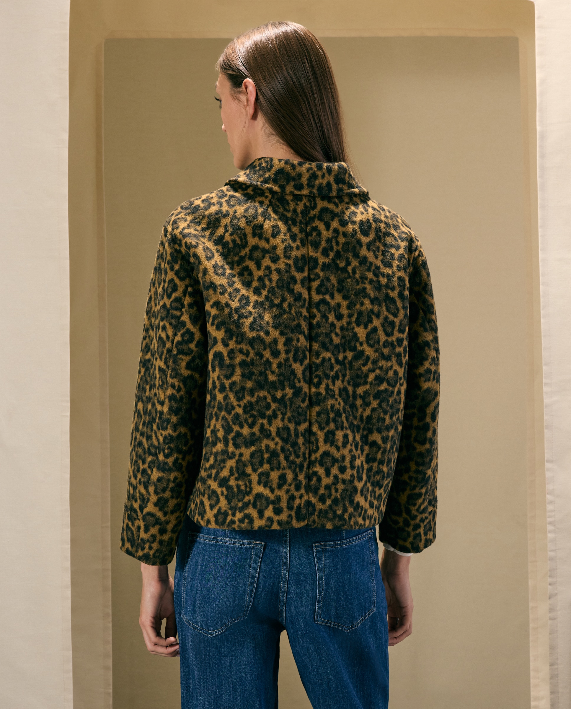 Abrigo de mujer hand made corto - Woman El Corte Inglés - Marrón Marrón-3