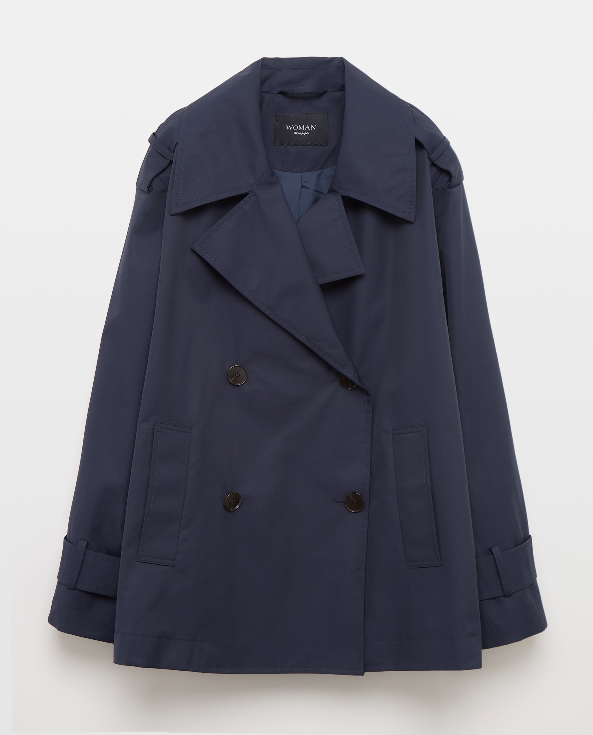 Trench corto de mujer - Woman El Corte Inglés - Azul marino Azul marino-5