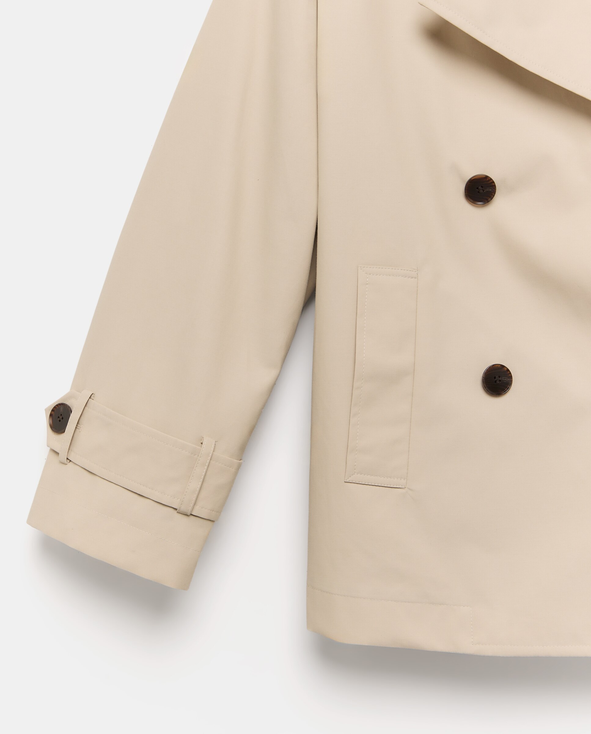 Trench corto de mujer - Woman El Corte Inglés - Beige Beige-5