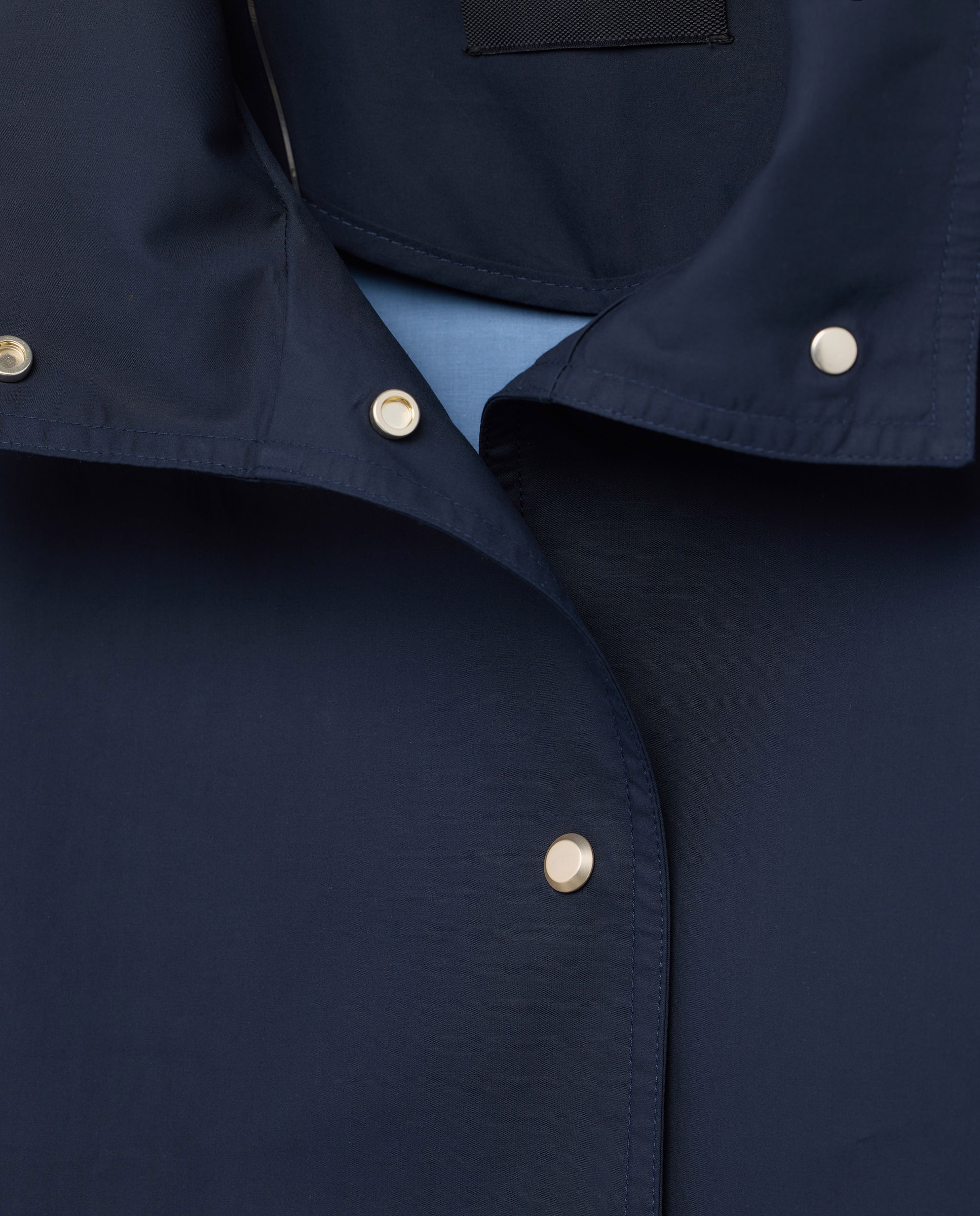 Parka para lluvia de mujer con interior a contraste - Woman El Corte Inglés - Beige Azul marino-6