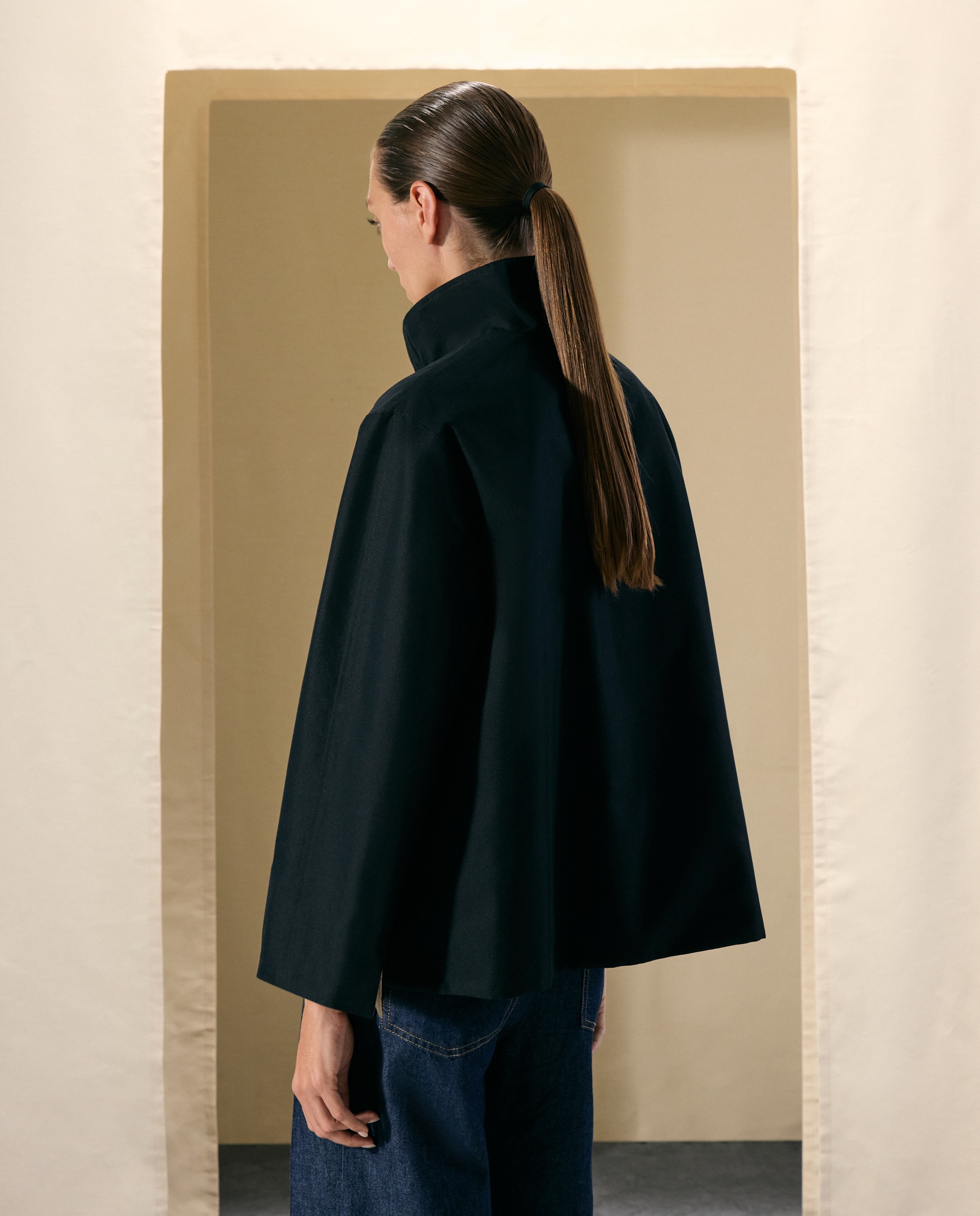 Parka de mujer algodón cuadros reversible - Woman El Corte Inglés - Negro Negro-2