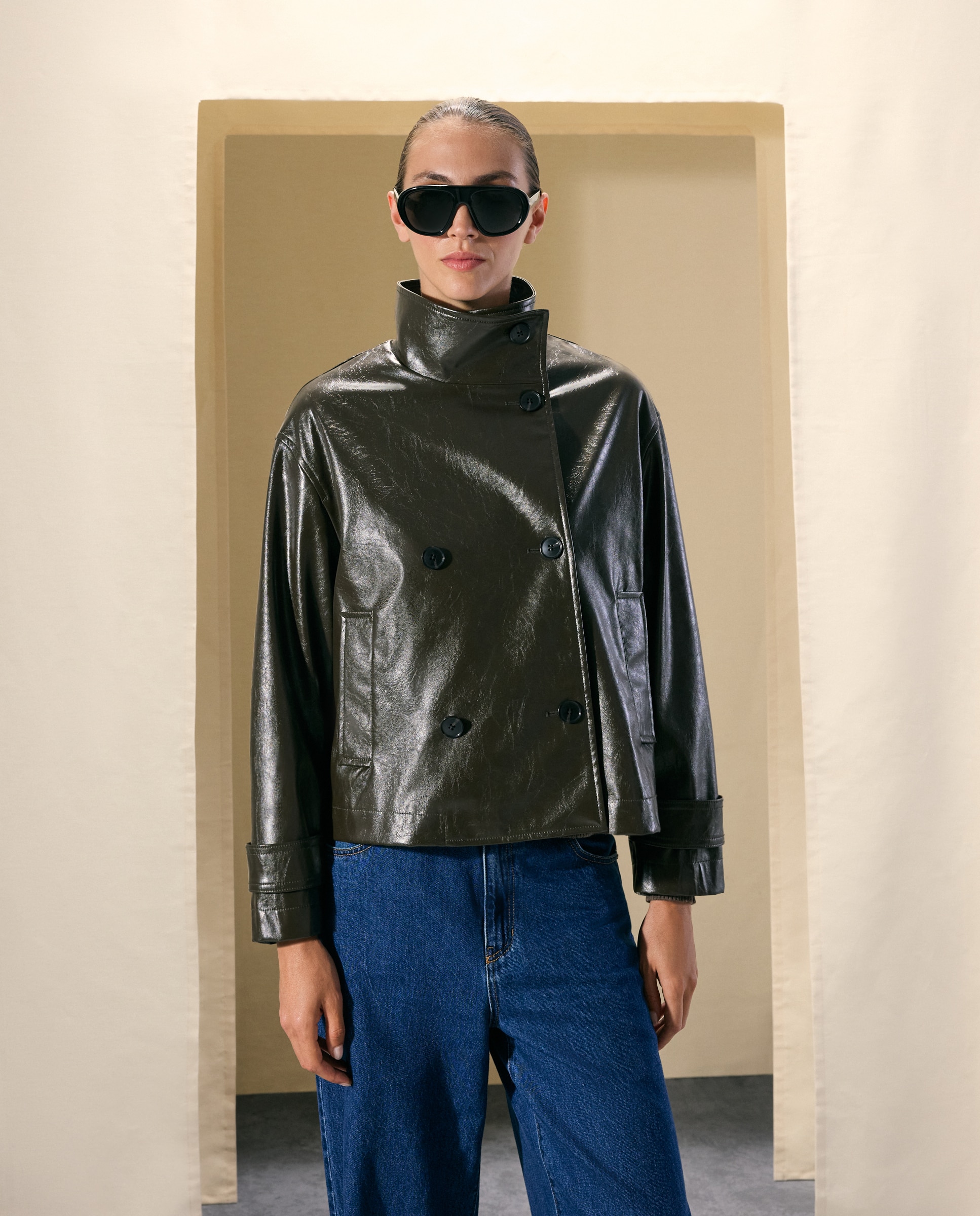 Parka Shiny Lisa 520 Caqui-2
