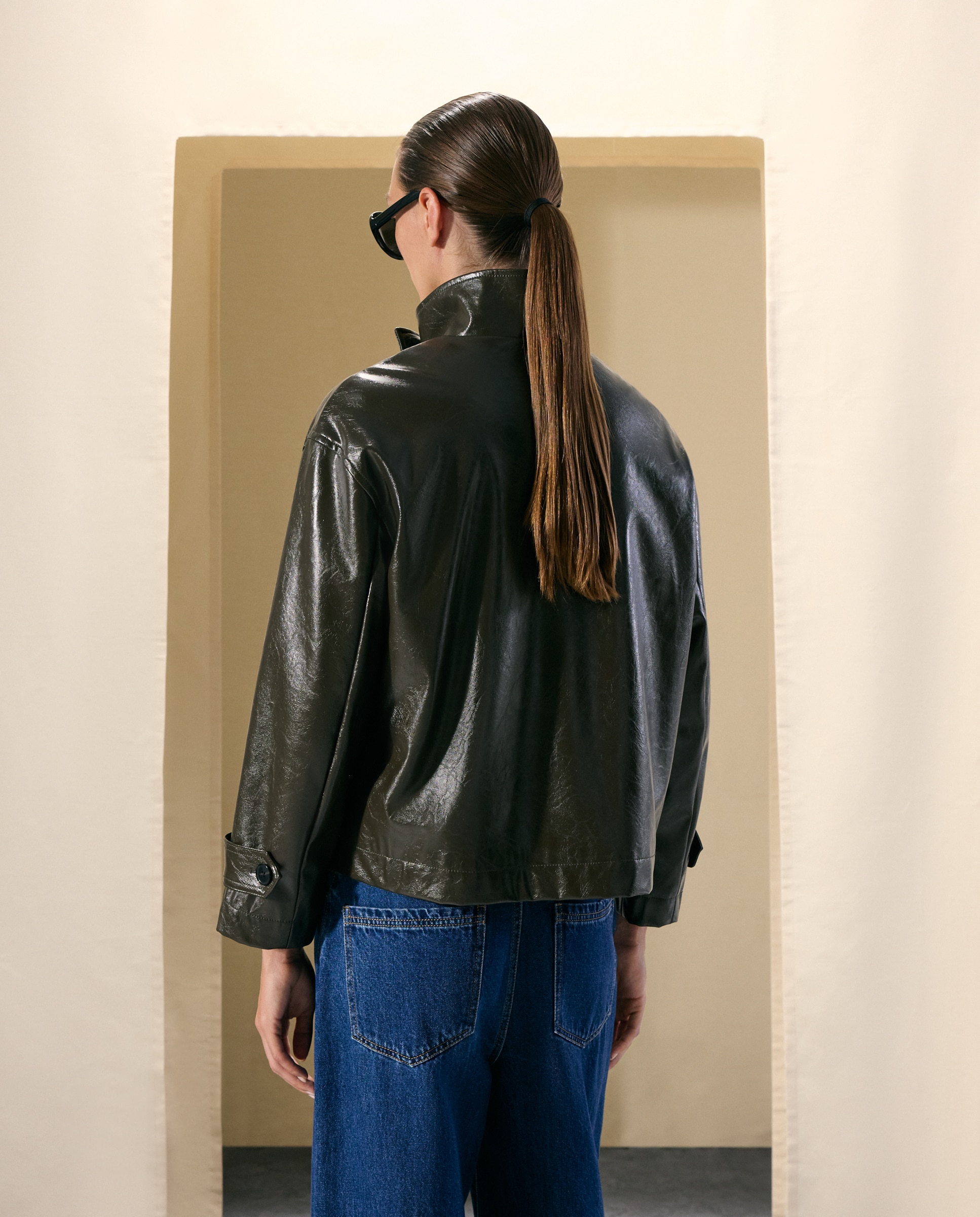 Parka Shiny Lisa 520 Caqui-3