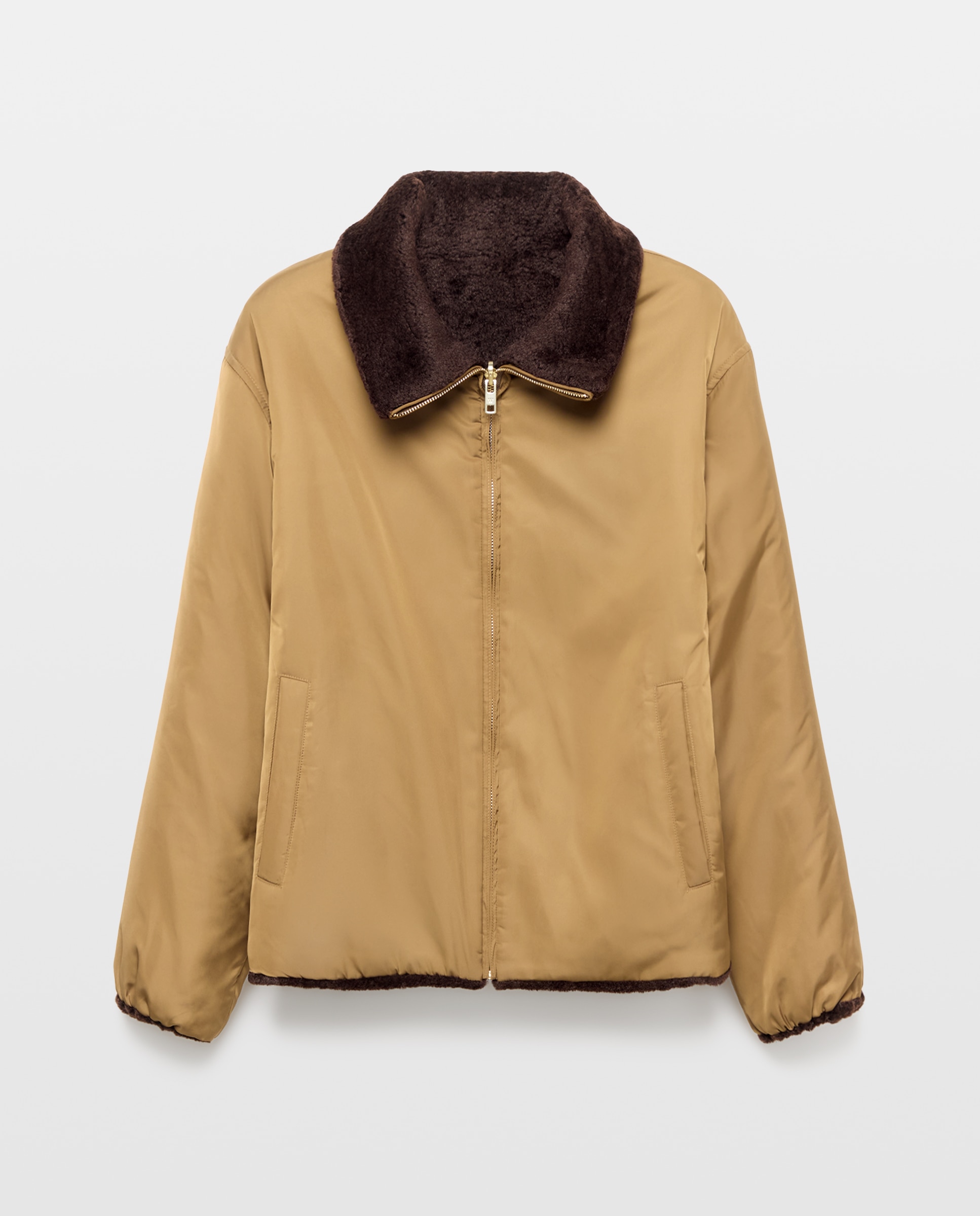 Imagen 6 de Parka corta reversible de mujer - Woman El Corte Inglés - 730 Camel 730 Camel