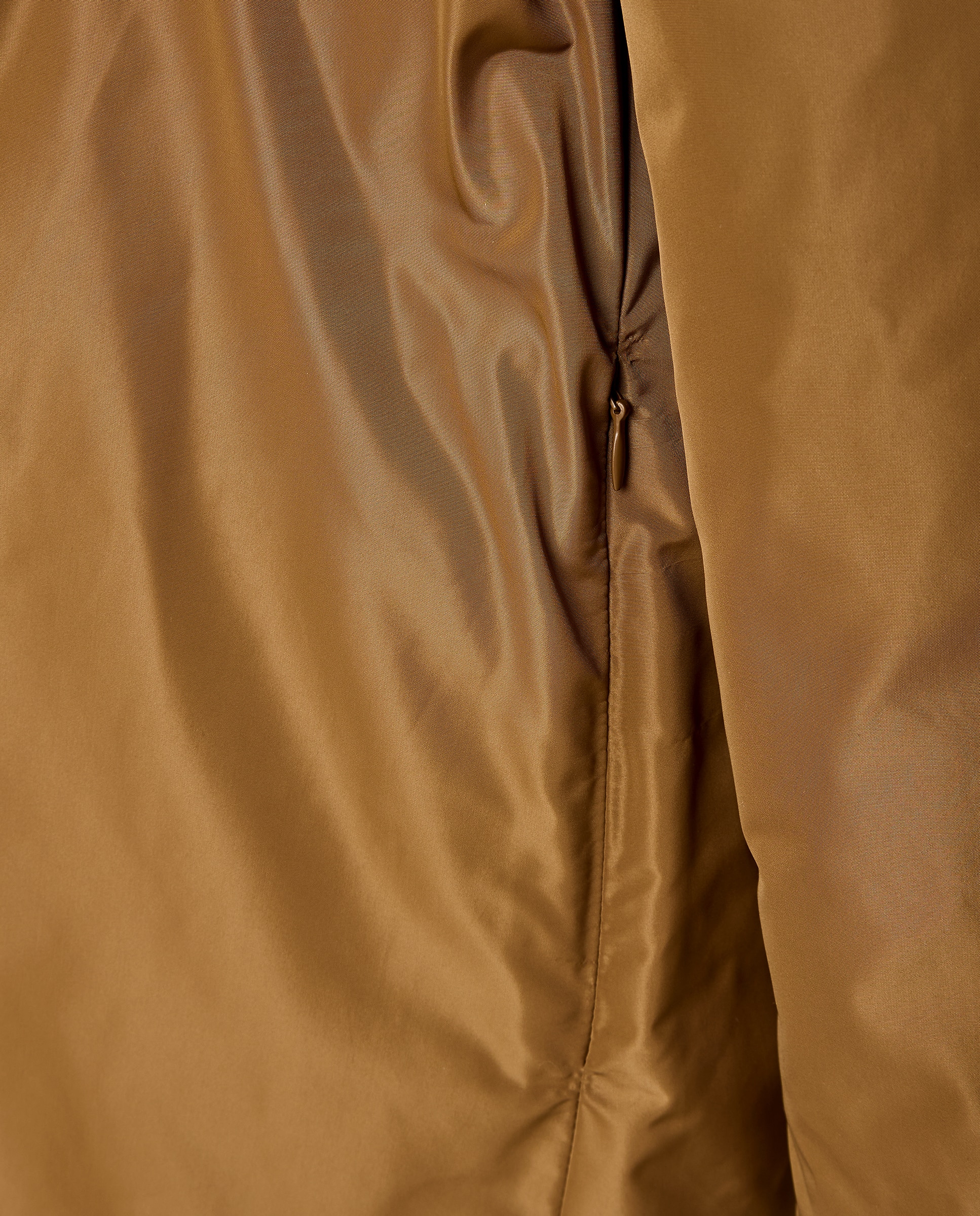 Parka Comprida Lisa Toffee-6