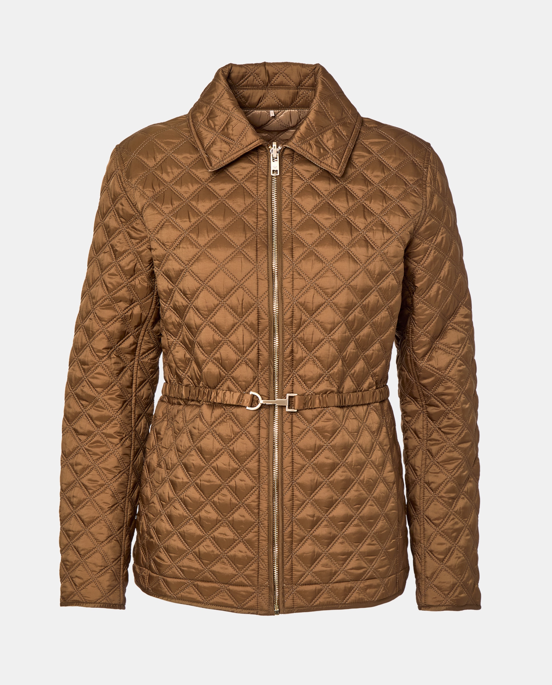 Casaco curto de senhora Toffee-6