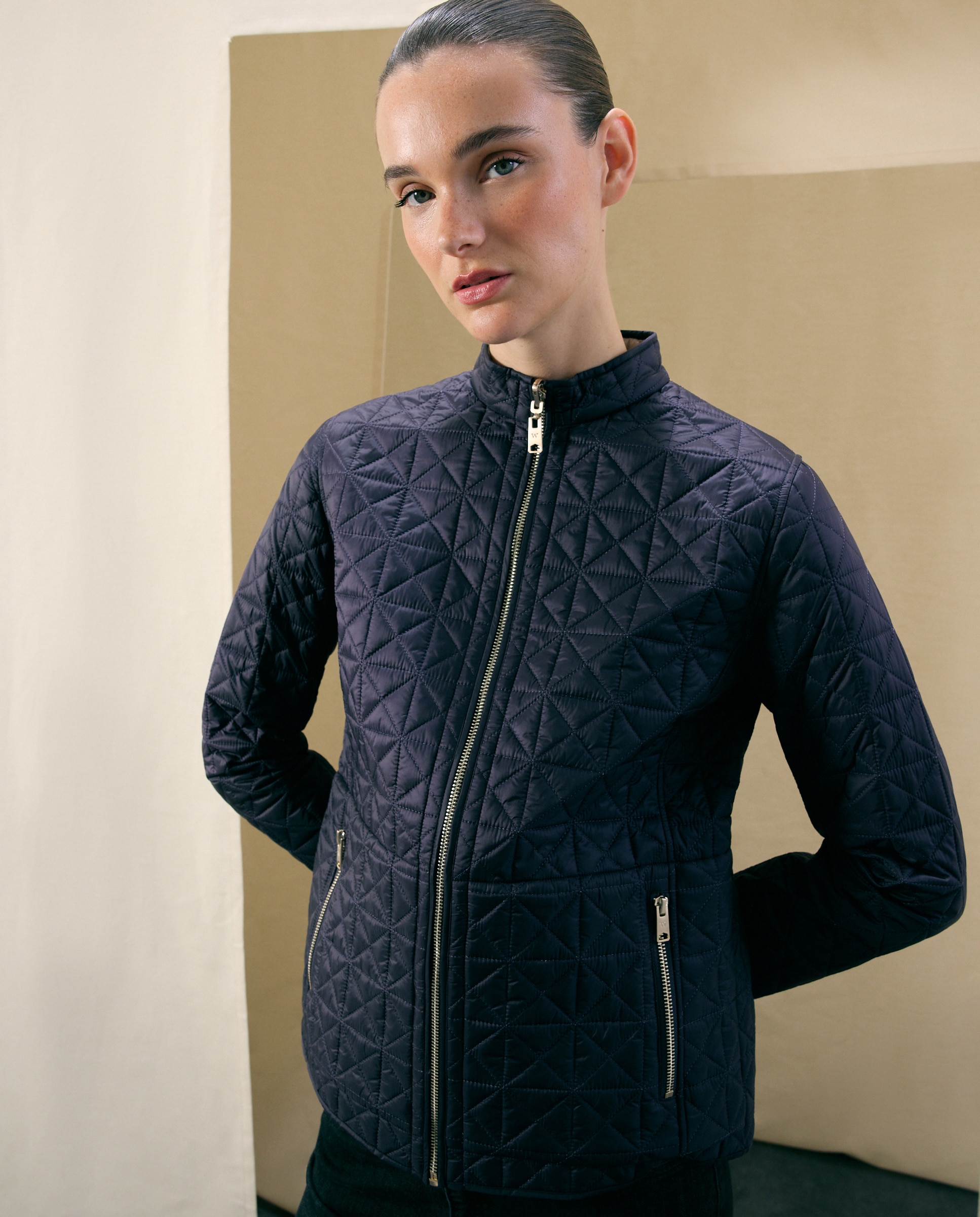Chaqueta guateada reversible de mujer - Woman El Corte Inglés - 291 Berenjena 291 Berenjena-1