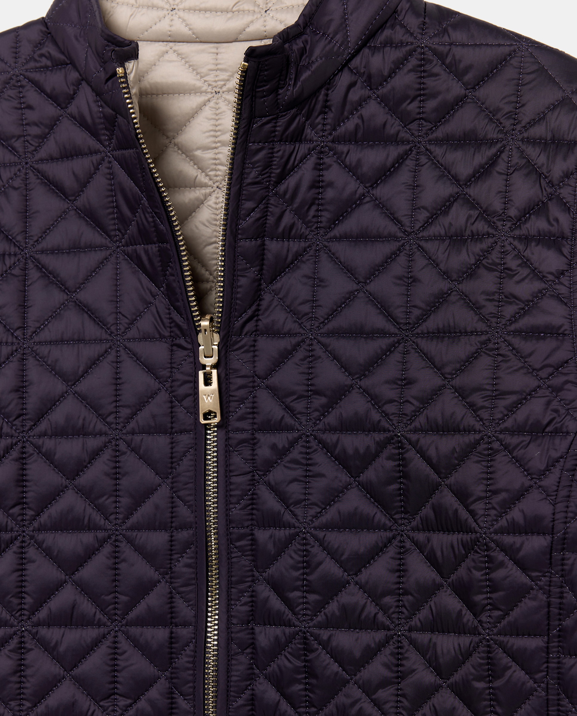 Chaqueta guateada reversible de mujer - Woman El Corte Inglés - 291 Berenjena 291 Berenjena-5