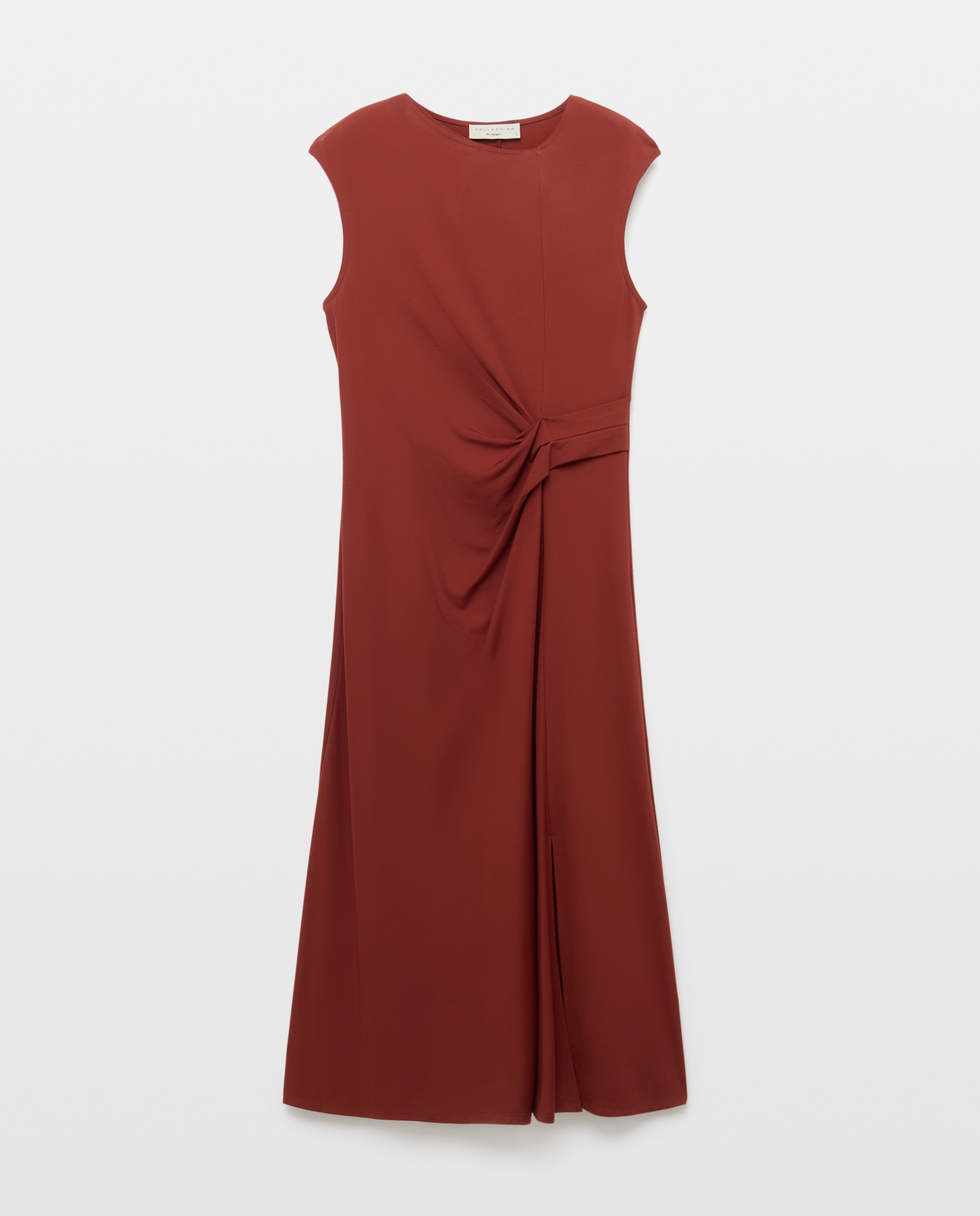 Woman El Corte Inglés - Vestido drapeado circular.