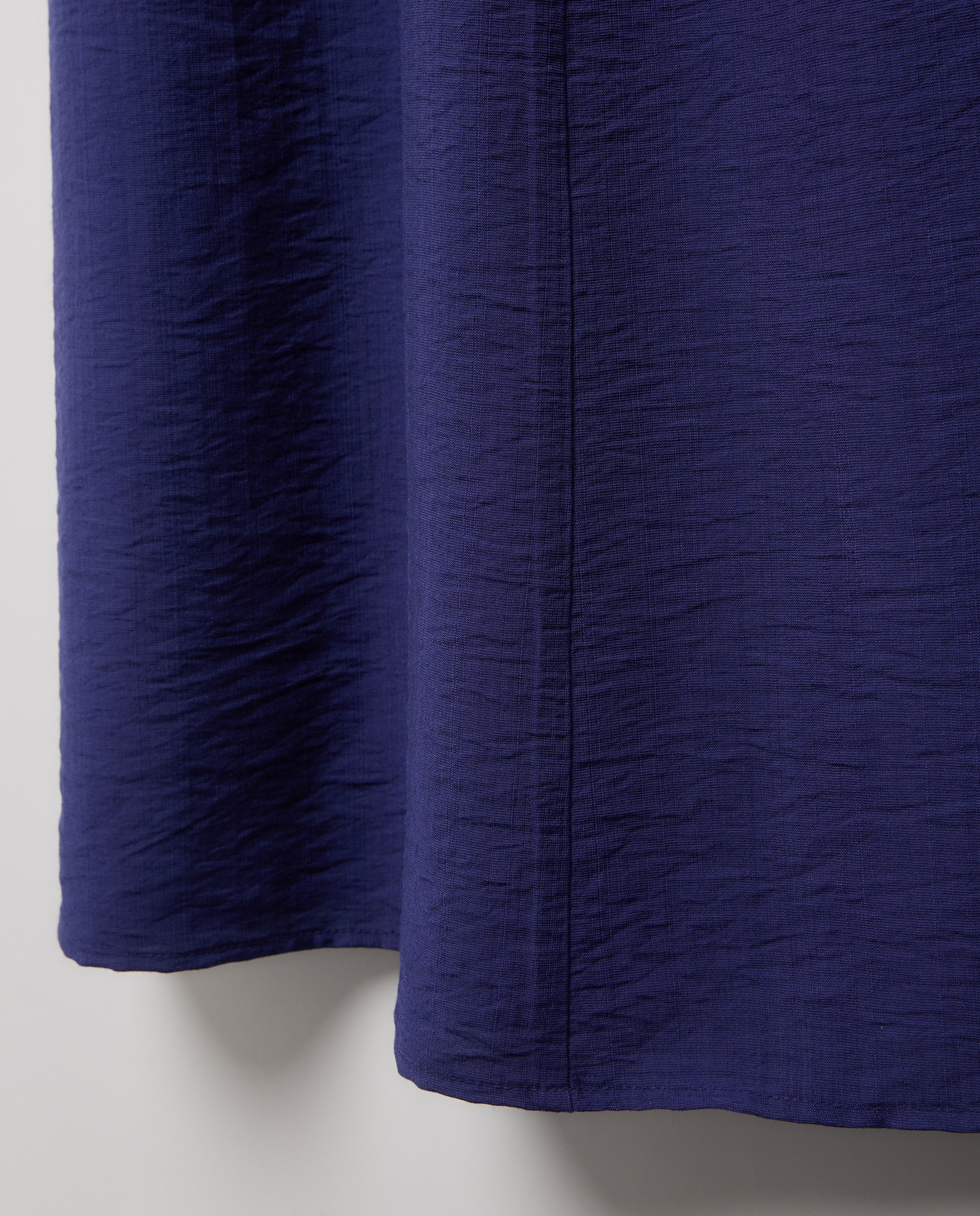 Vestido midi sin mangas con cuello caja - Woman El Corte Inglés - 400 Azul 400 Azul-5