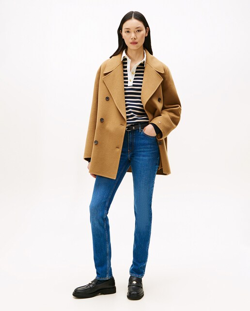 Imagem 0 de Jeans Slim com Cintura Regular