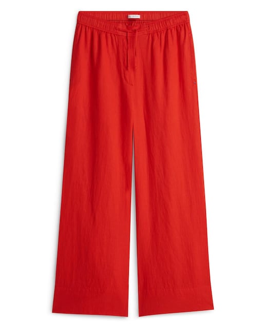 Imagem 0 de Calças de Linho com Cintura Elástica