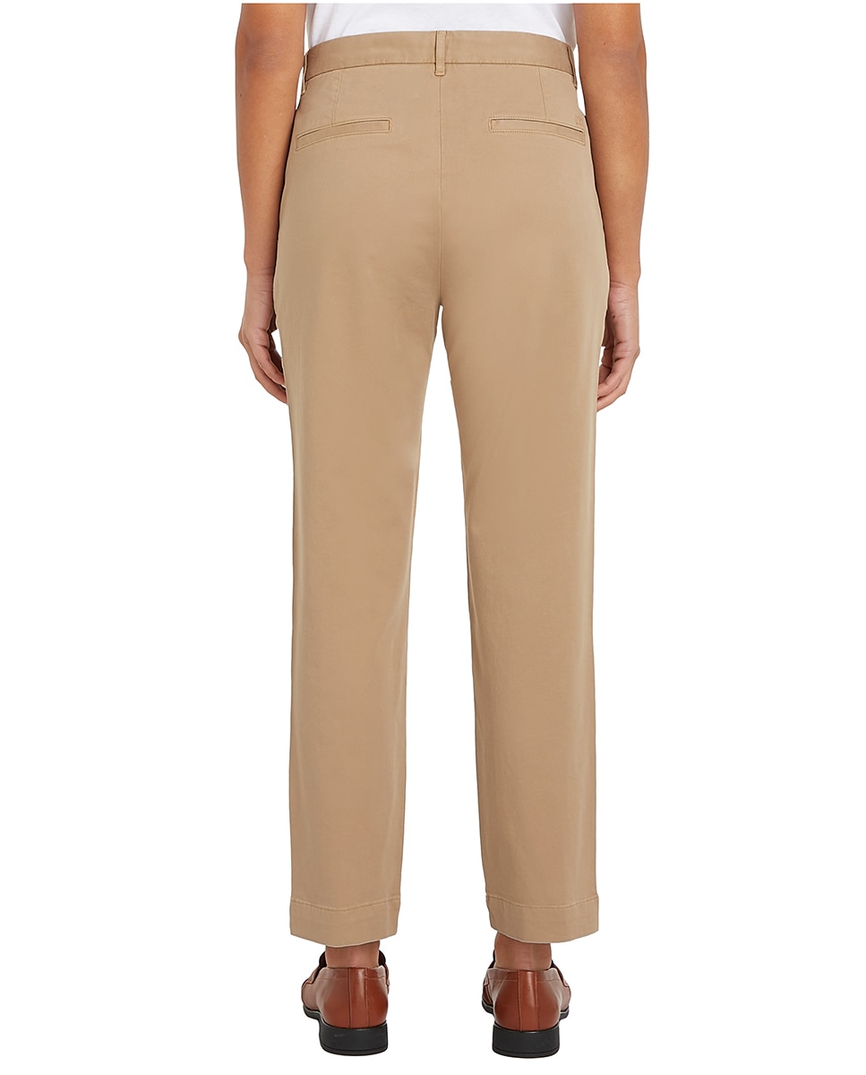 Calças Chino Slim Fit Bege-2