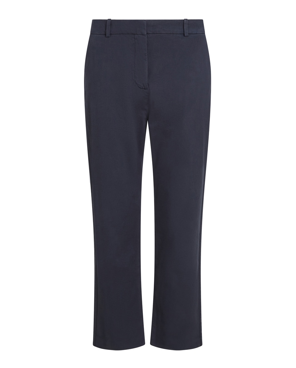 Calças Chino Slim Fit Regular Azul-marinho-1