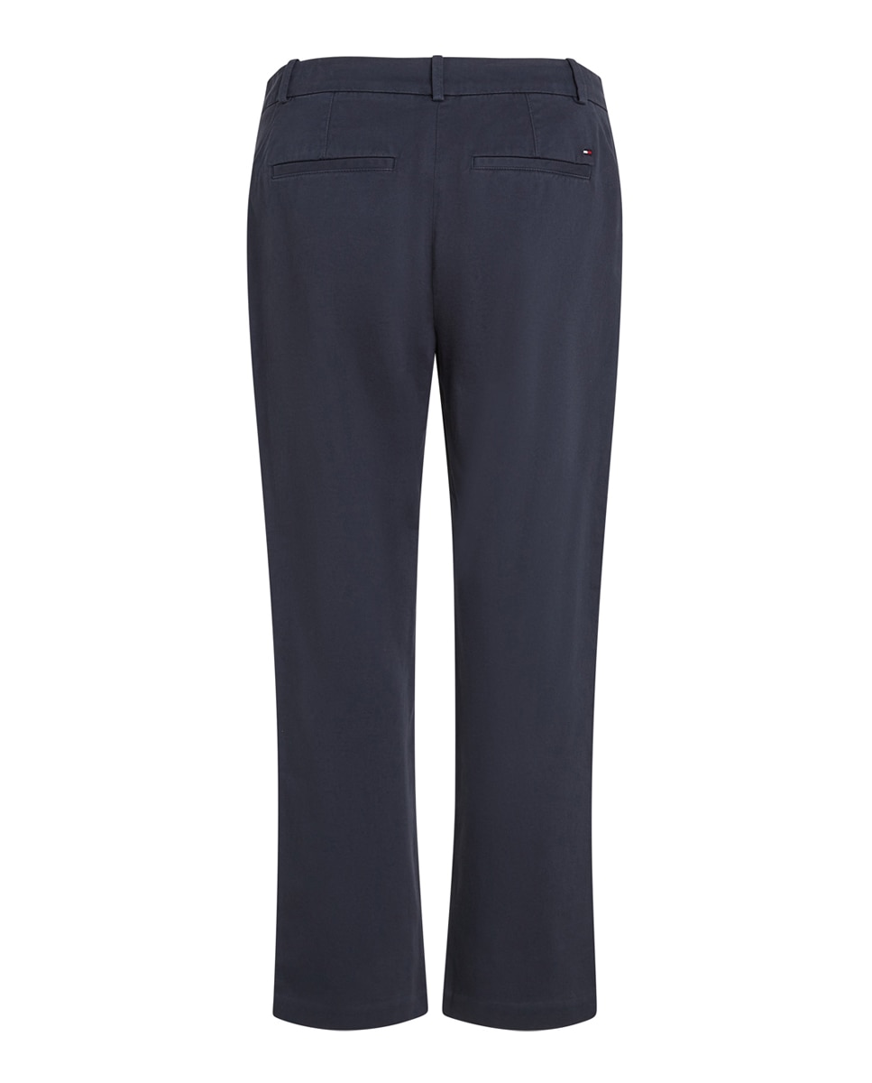 Calças Chino Slim Fit Regular Azul-marinho-2