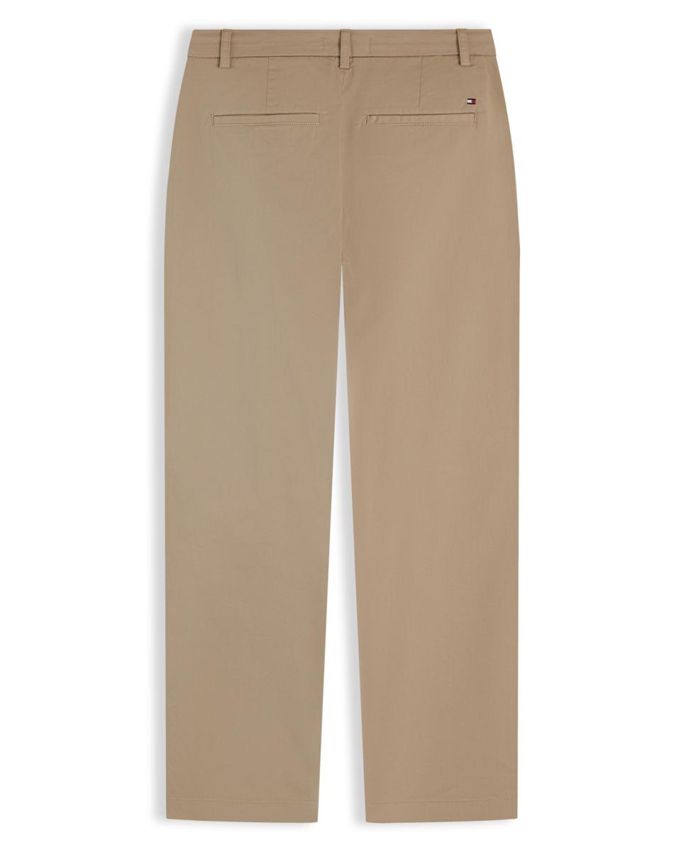 Calças Chino Slim Regular Bege-2