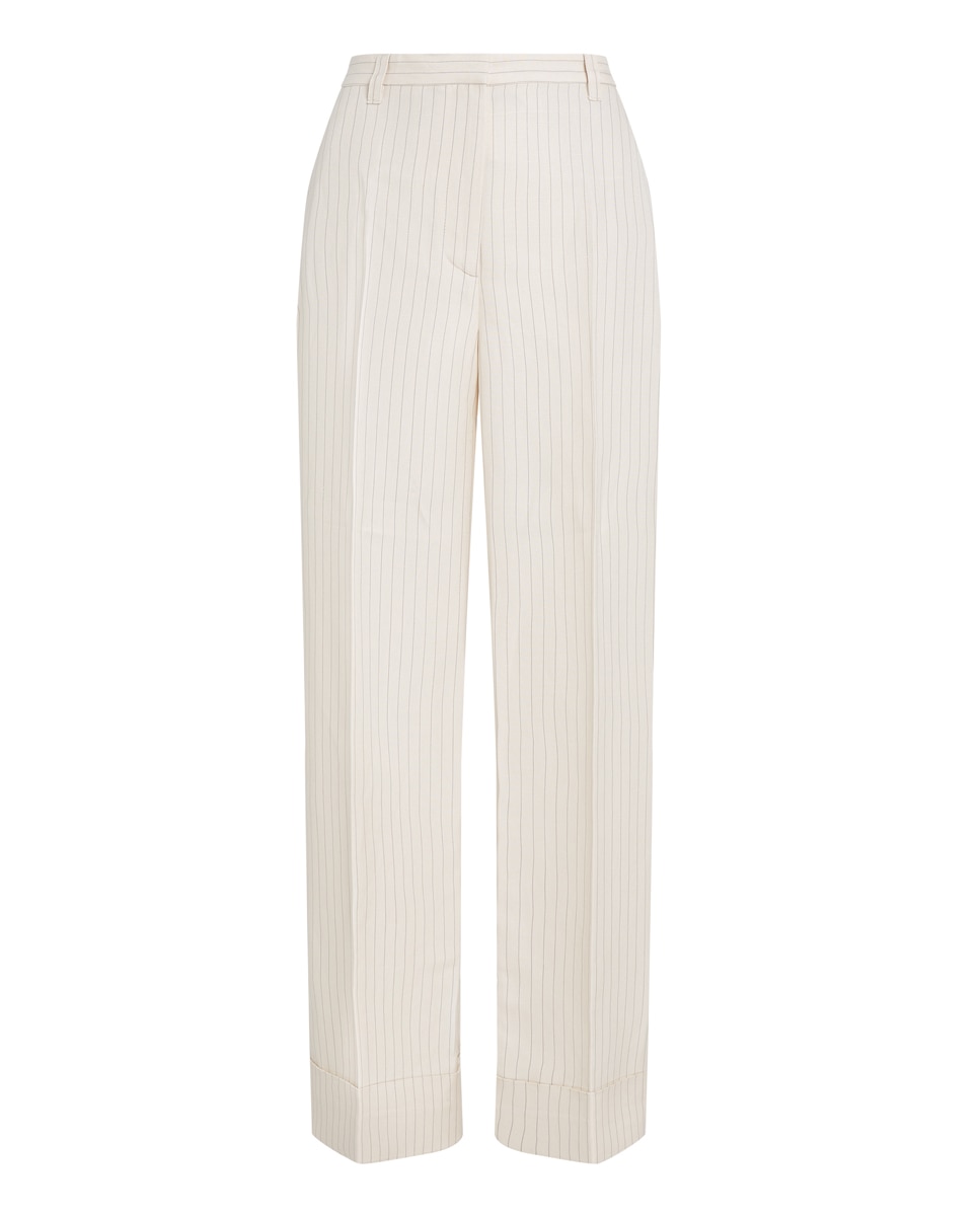 Calças Wide Leg Branco-8