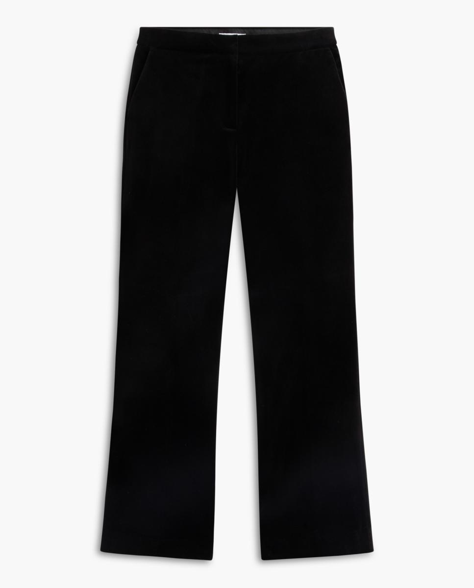 Pantalón de mujer de tercipelo acampanado - Tommy Hilfiger - Negro Negro-5