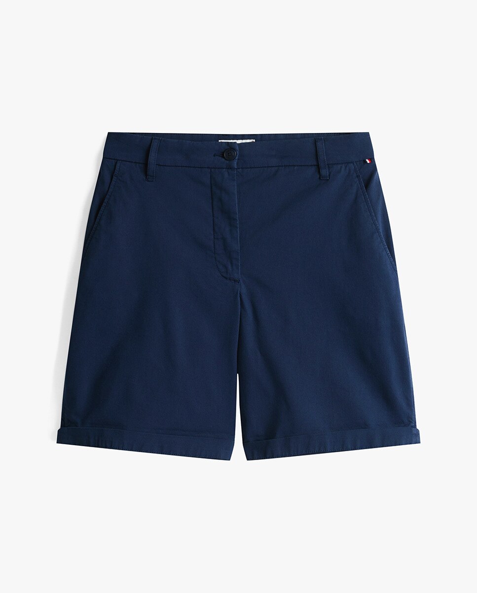 Calções Chino Azul-marinho-5