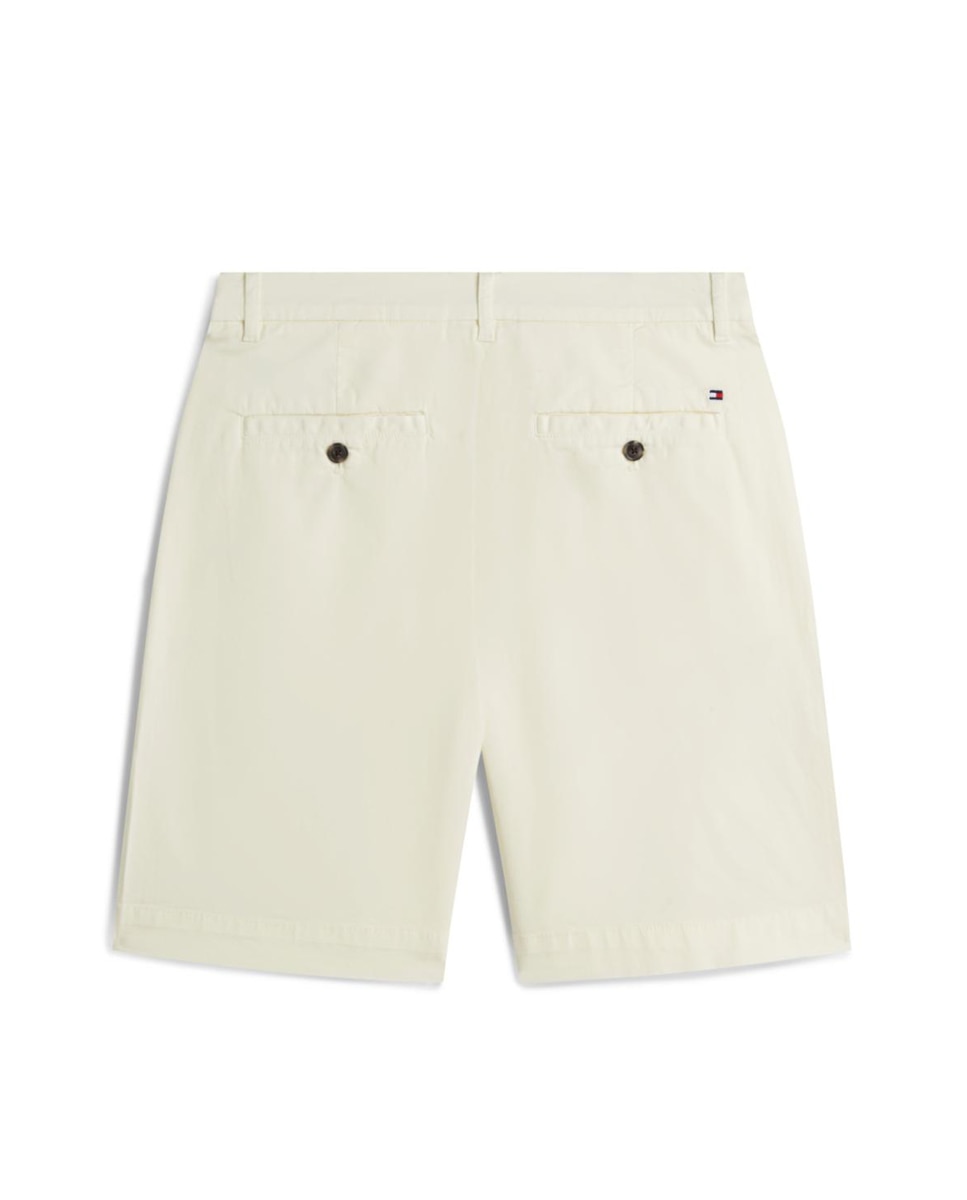 Bermudas Chino de Cintura Média e Corte Regular Cru-2