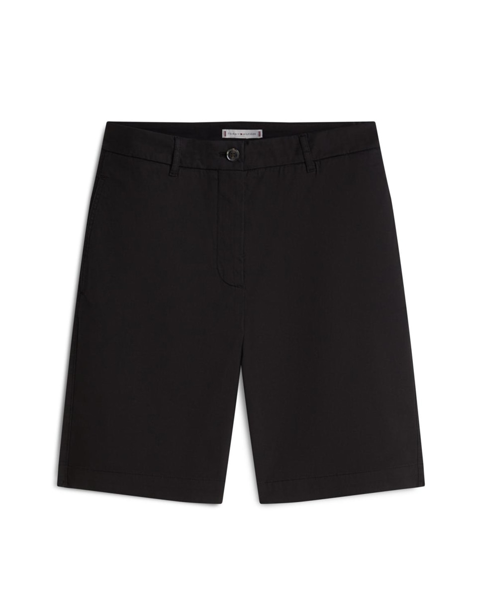 Imagem 0 de Bermudas Chino de Cintura Média e Corte Regular