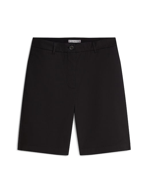 Imagem 0 de Bermudas Chino de Cintura Média e Corte Regular