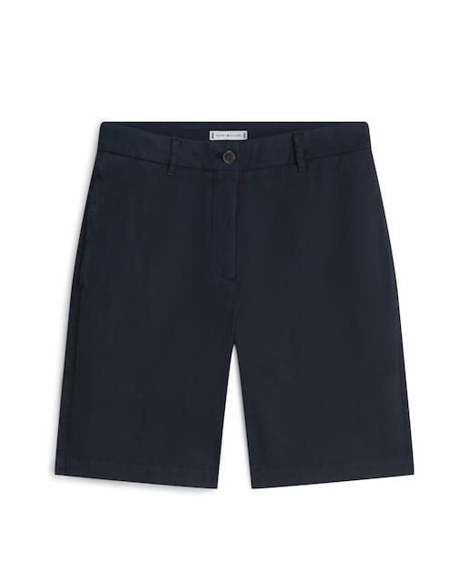 Imagem 0 de Bermudas Chino de Cintura Média e Corte Regular