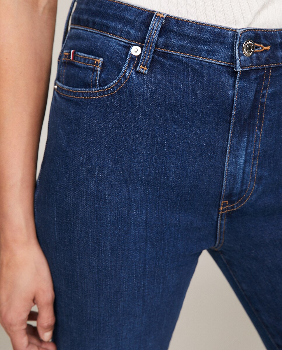 Jeans Bootcut Regular Azul-4
