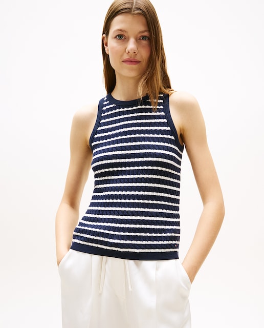 Imagen 0 de Jersey de mujer de punto sin mangas