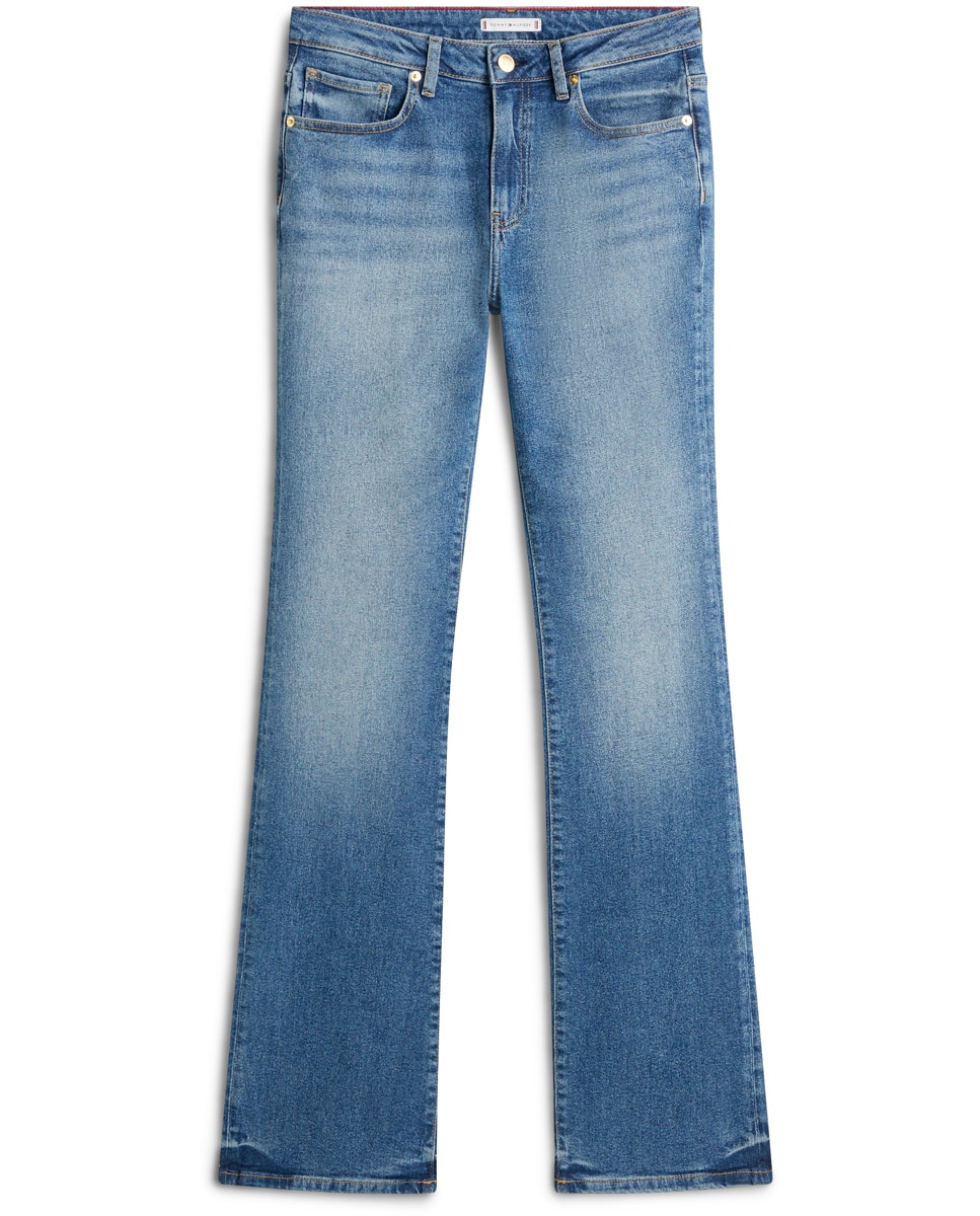 Jeans à Boca de Sino Azul-5