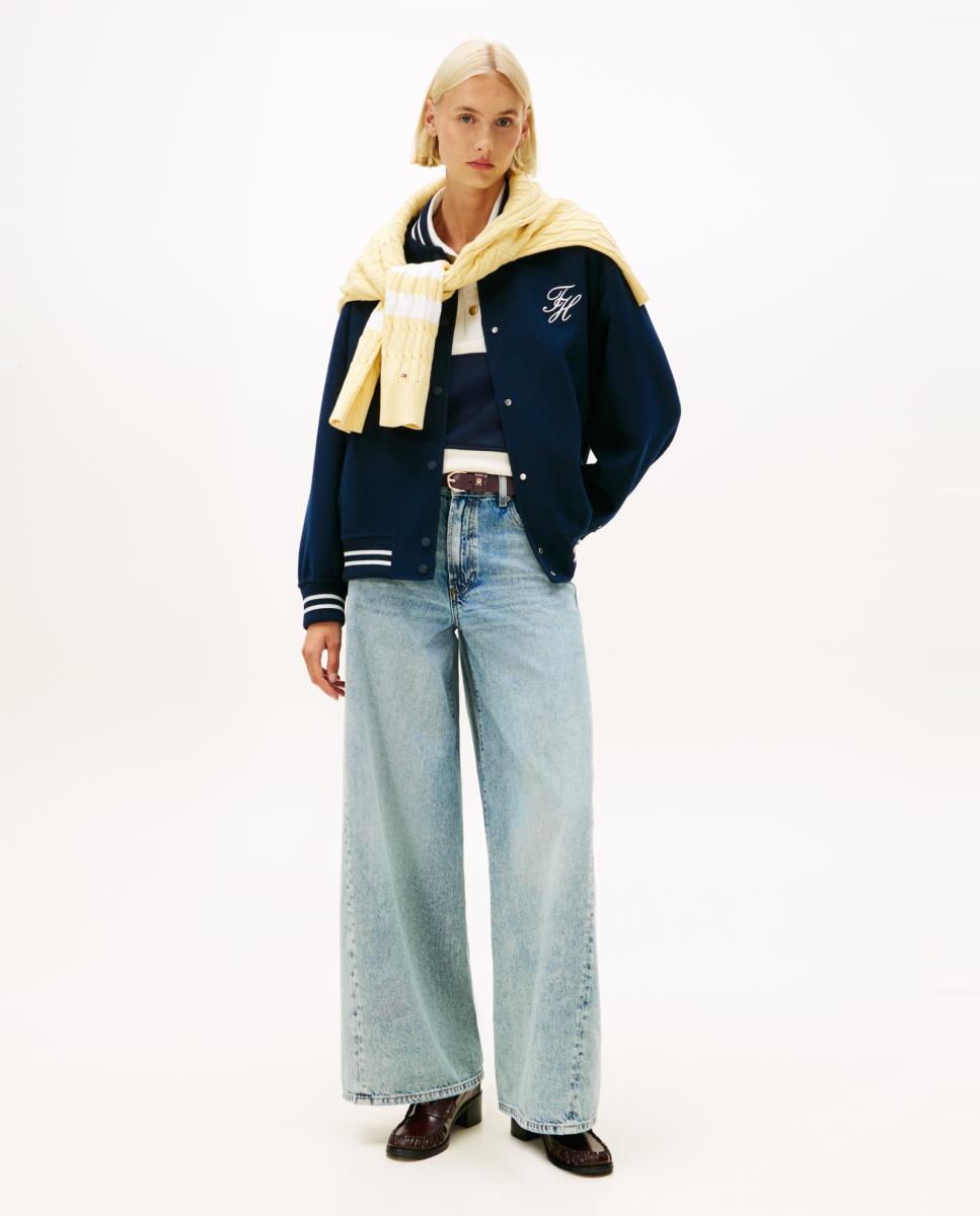 Jeans Wide Leg Azul-4
