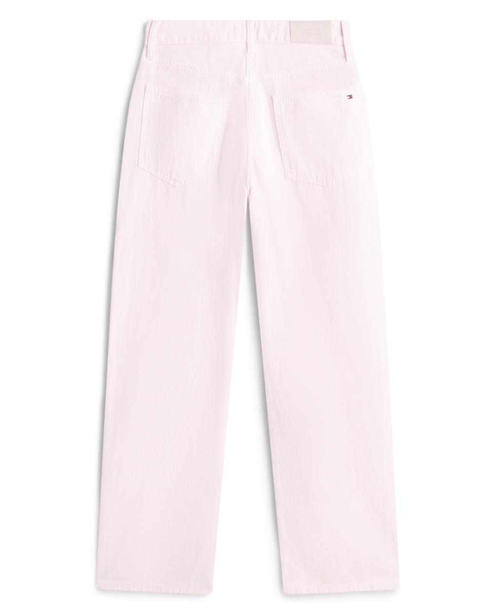 Jeans de Silhueta Barrel Rosa-claro-2