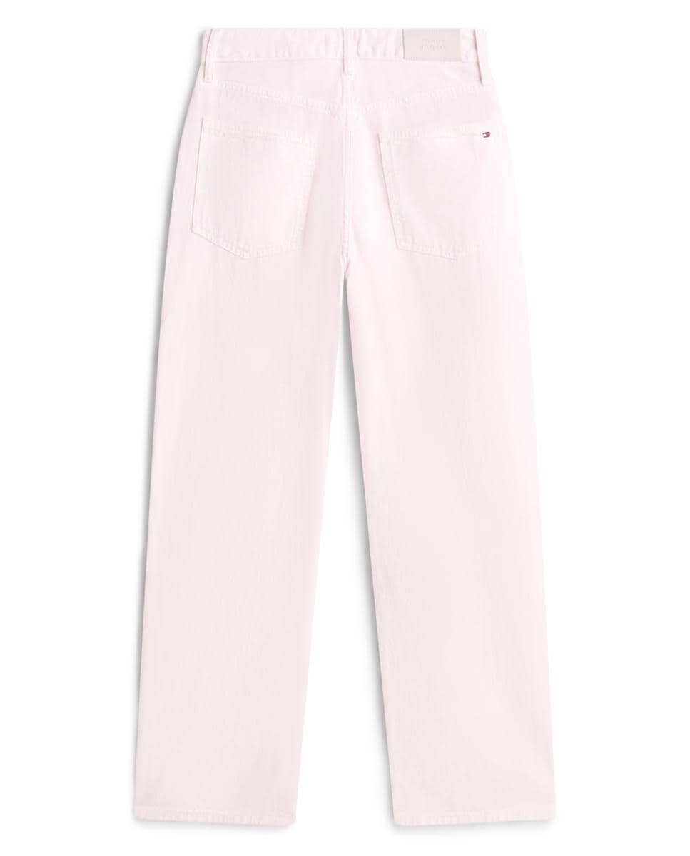 Jeans de Silhueta Barrel Rosa-claro-2