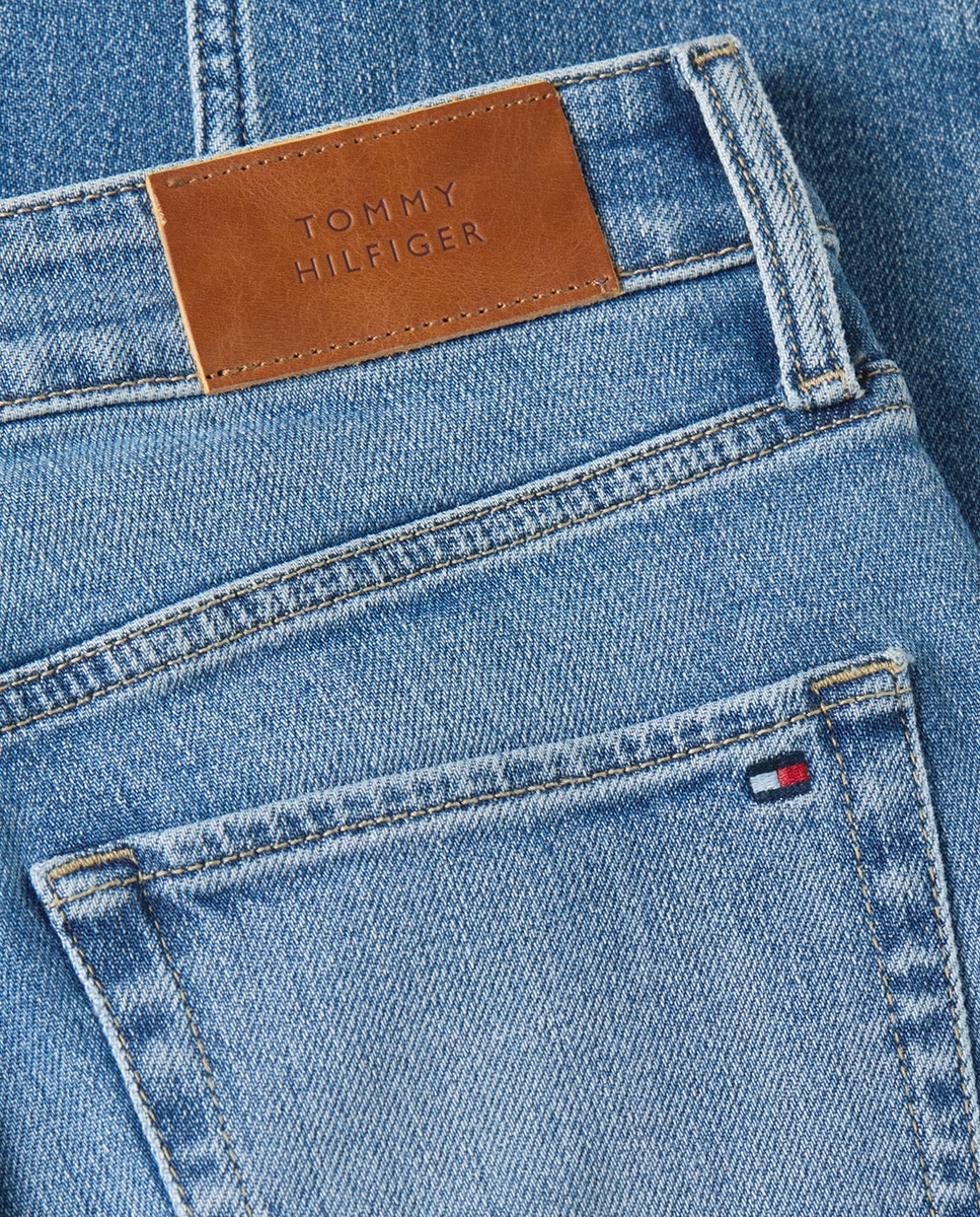 Jeans slim Azul-4