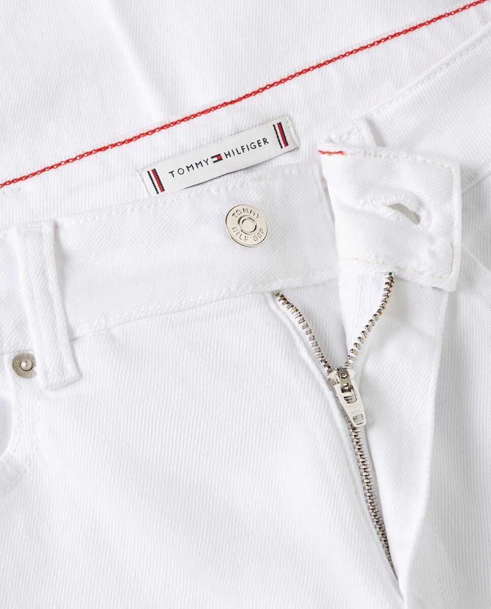 Jeans slim Branco-3