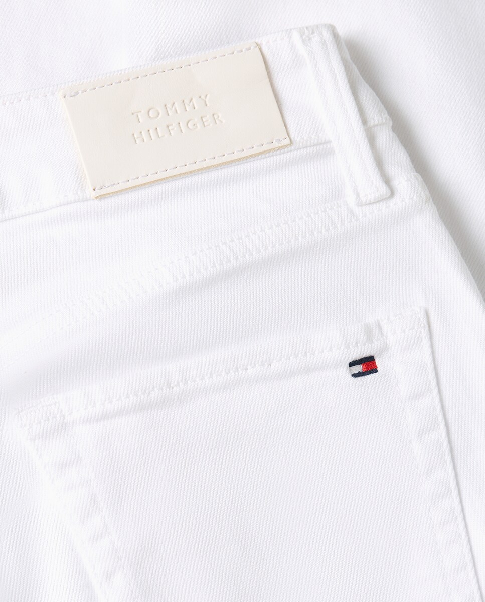 Jeans slim Branco-4