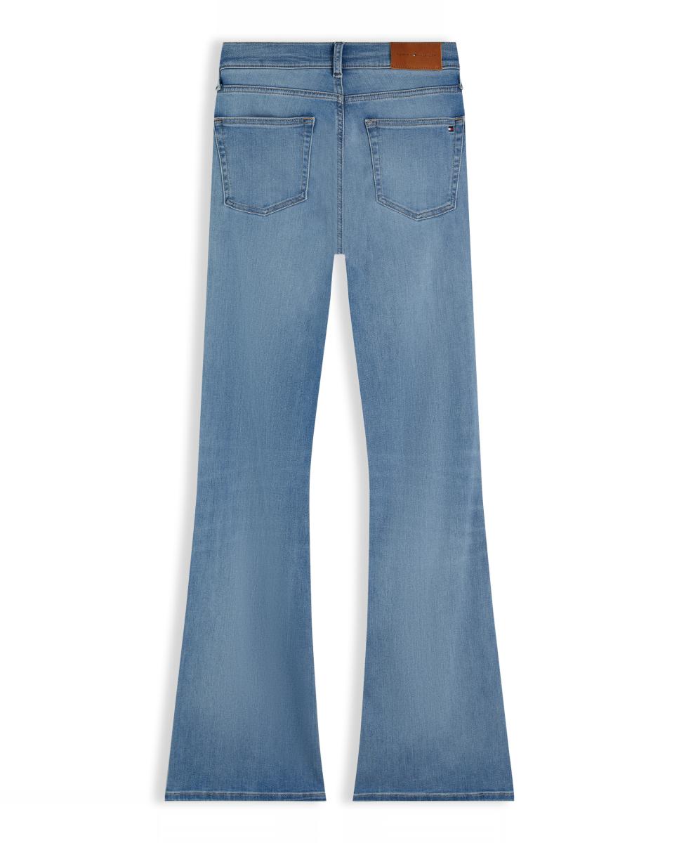 Jeans à Boca de Sino Azul-claro-6