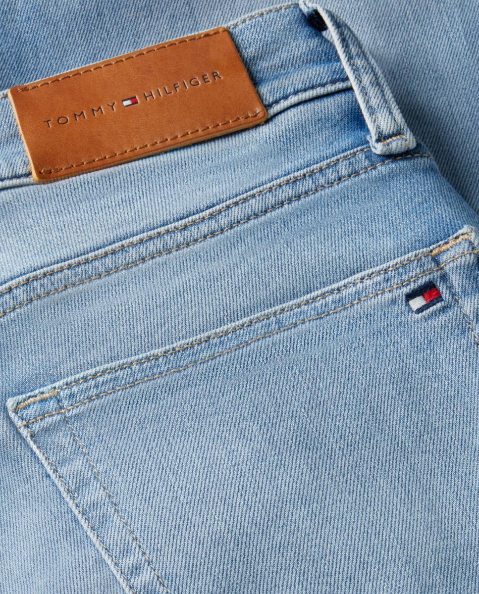 Jeans à Boca de Sino Azul-claro-7