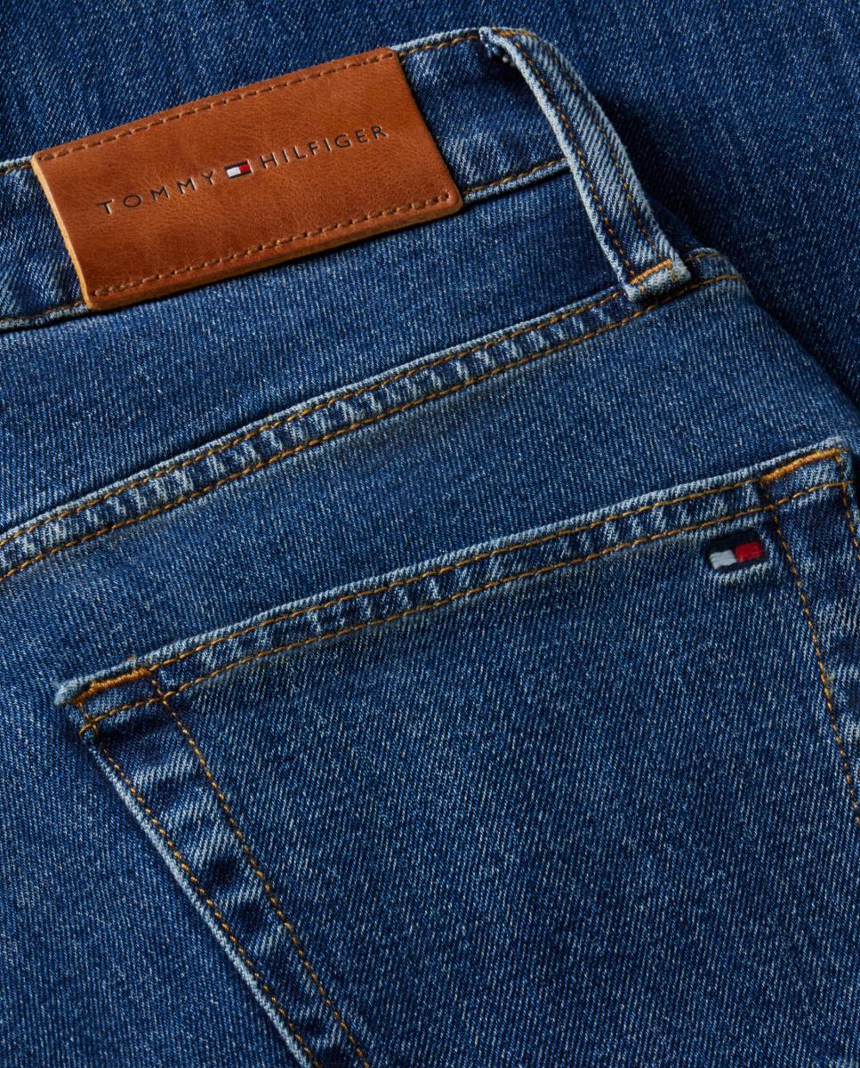Jeans à Boca de Sino Azul-7