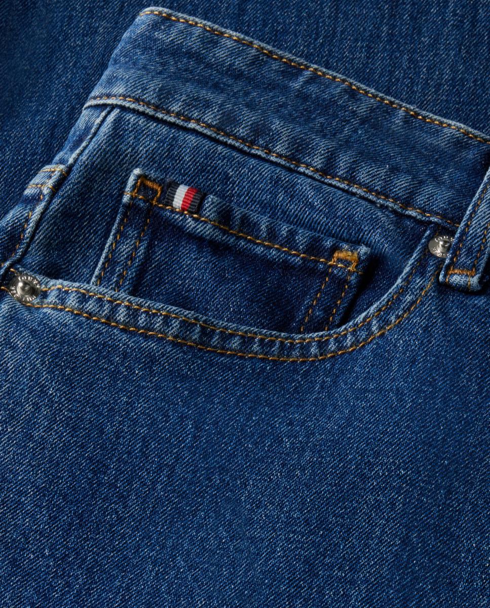 Jeans à Boca de Sino Azul-8