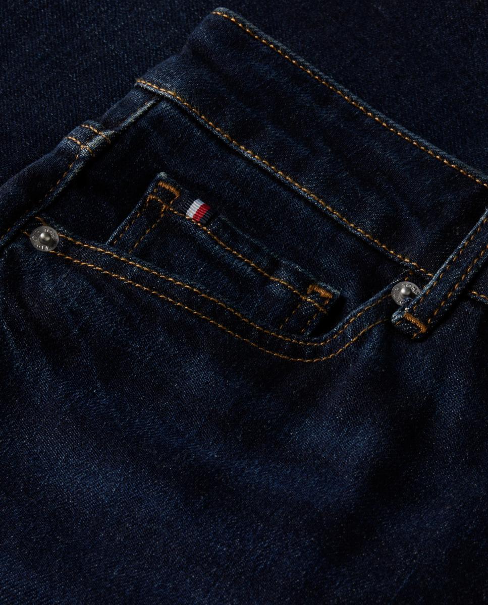 Jeans slim Azul-5