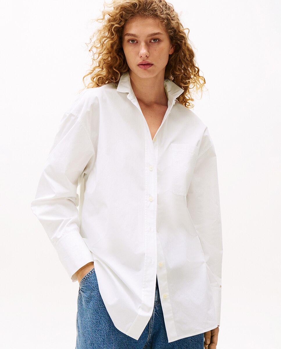 TH X SRG Camisa Boyfriend Branco-1