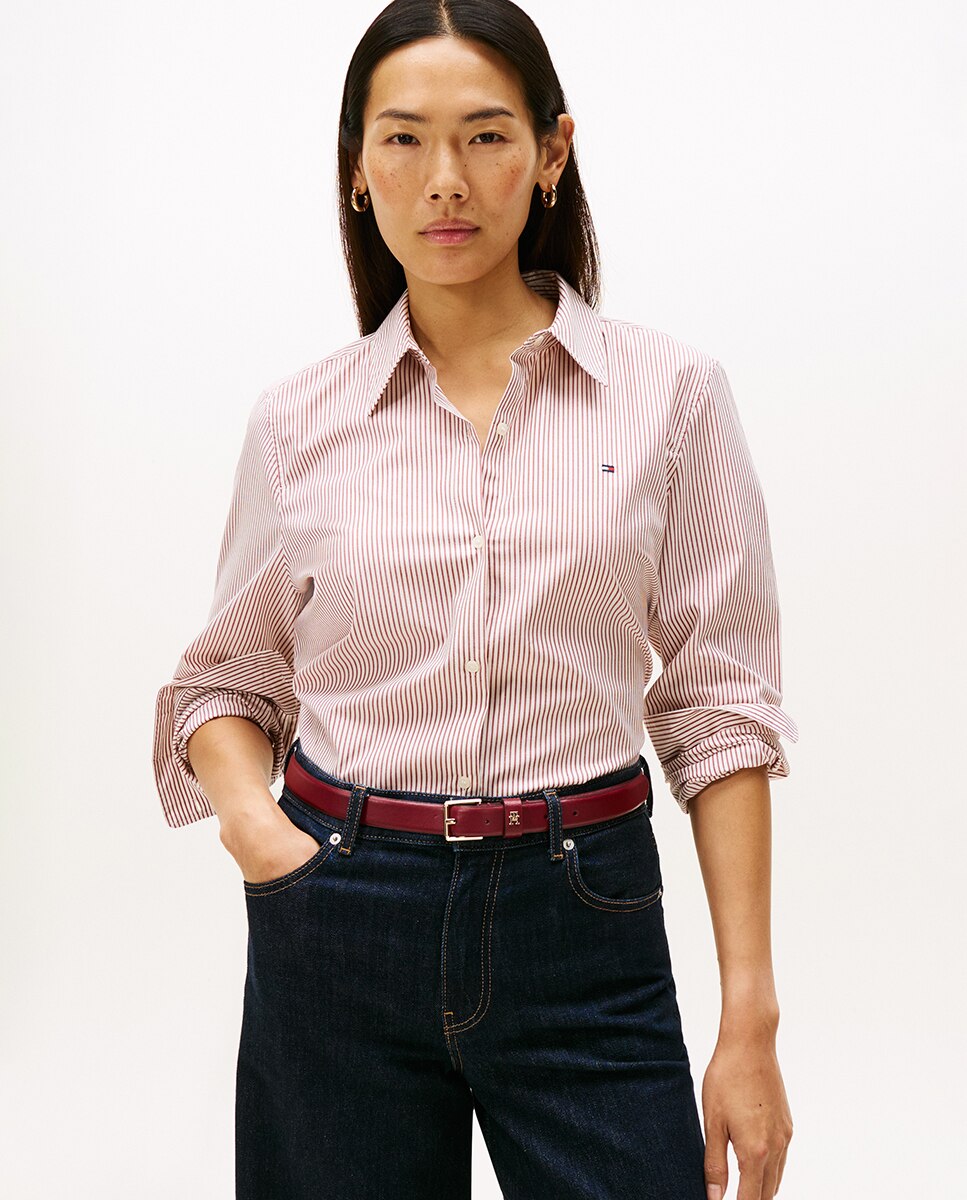 Camisa Regular Vermelho-1