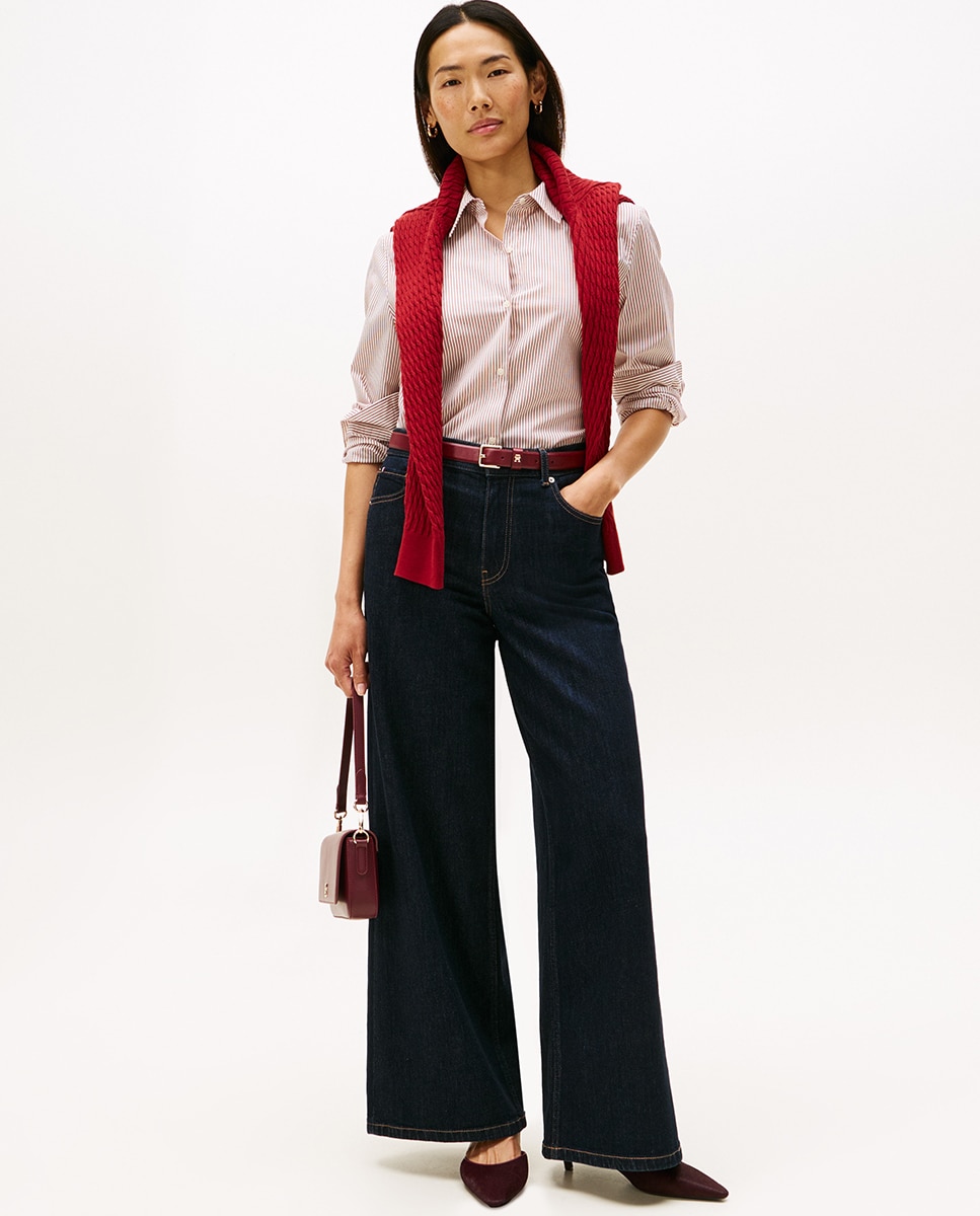 Camisa Regular Vermelho-5