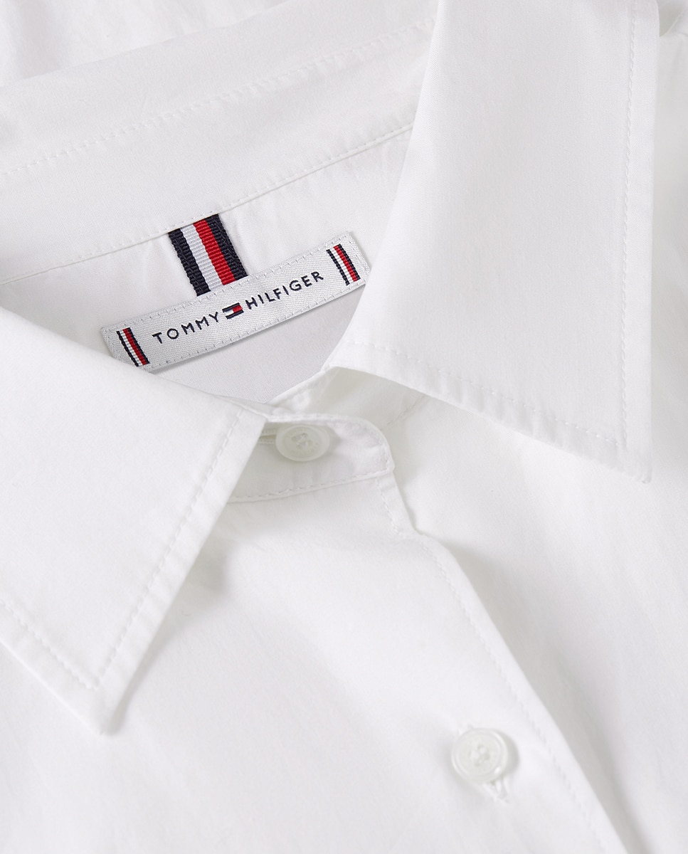 Camisa Estilo Easy Fit Branco-5