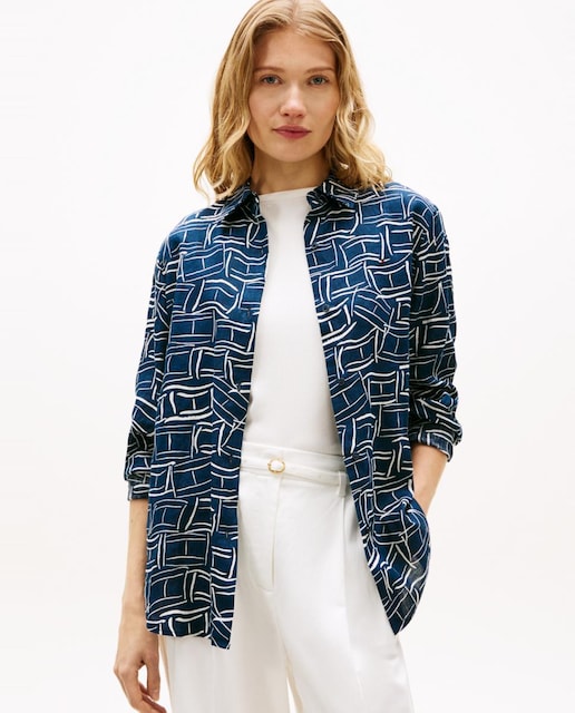 Imagem 0 de Camisa de Linho com Silhueta Relaxed