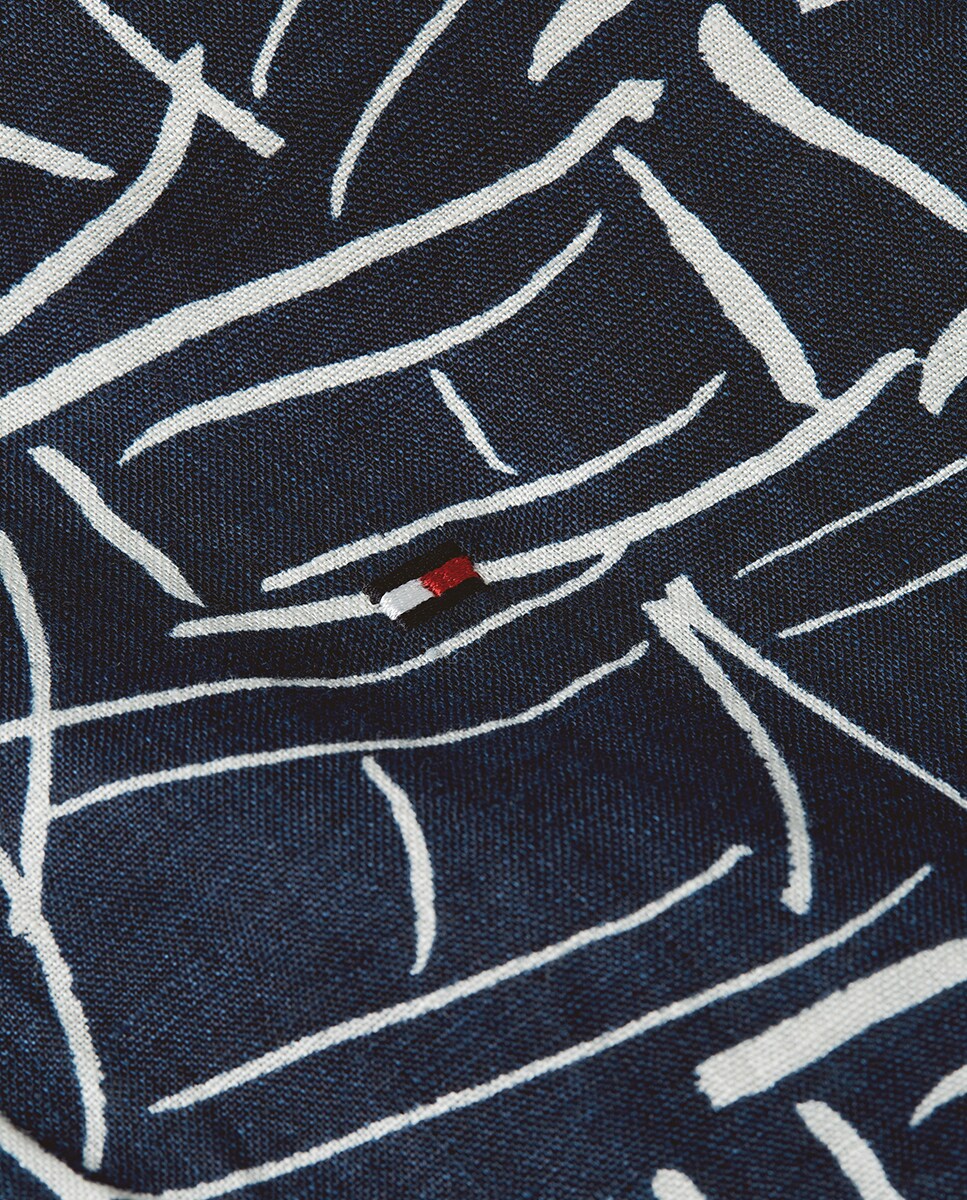 Camisa de Linho com Silhueta Relaxed Azul-marinho-7