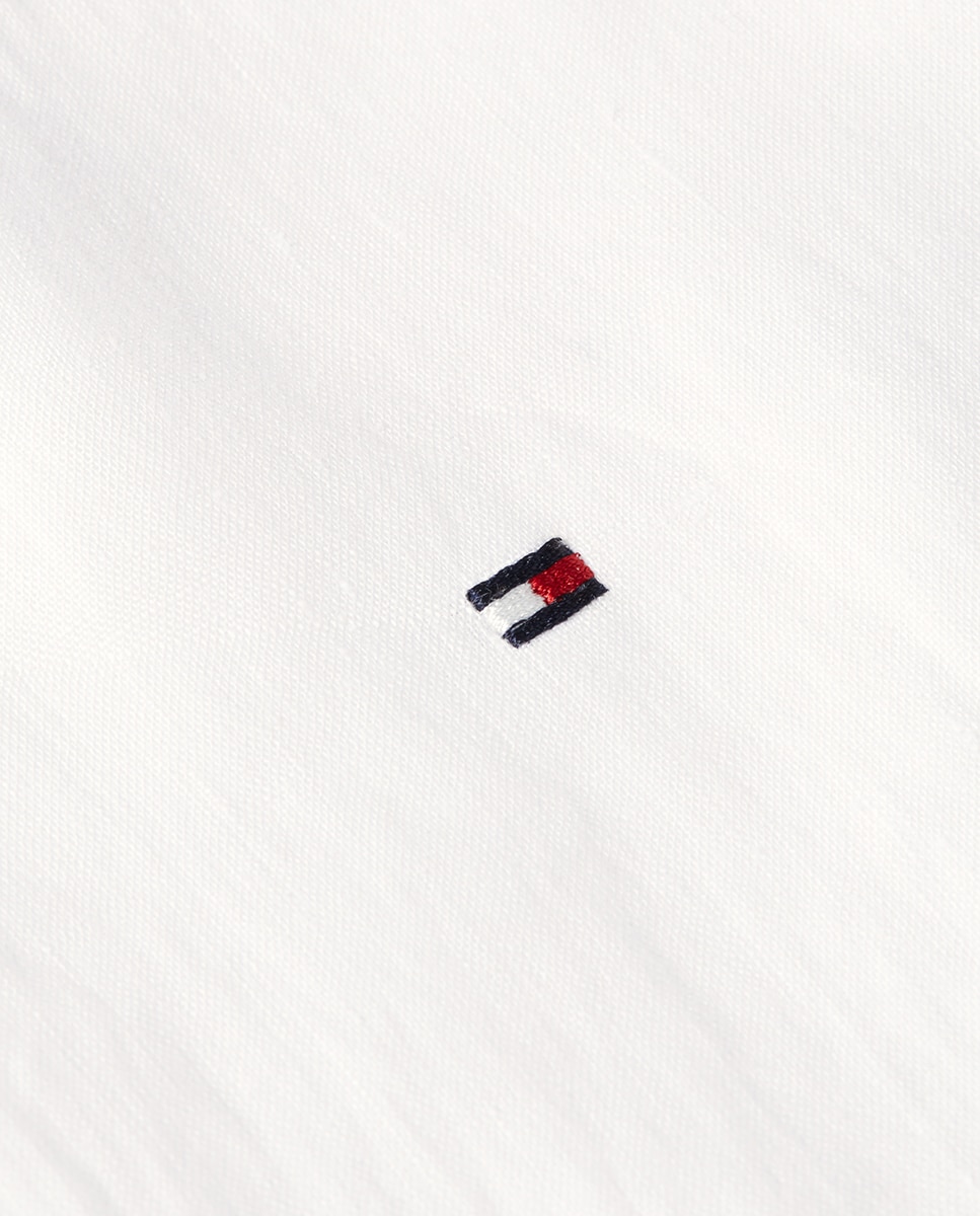 Camisa de Linho com Silhueta Relaxed Branco-7